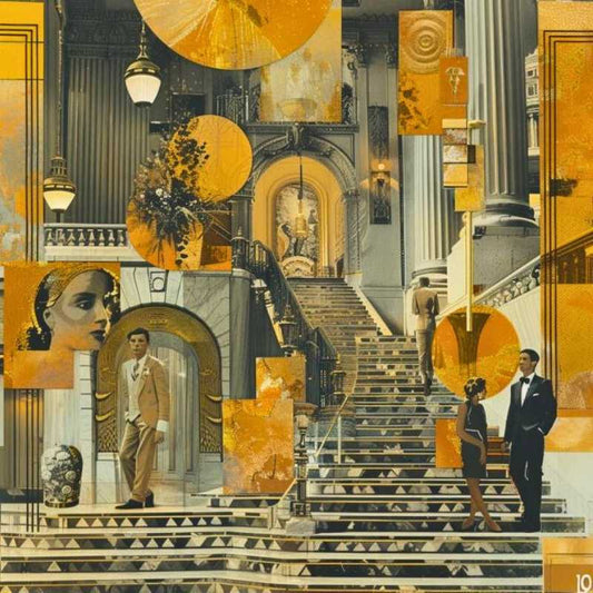 Art Deco Luxe, Géométrie et Innovation