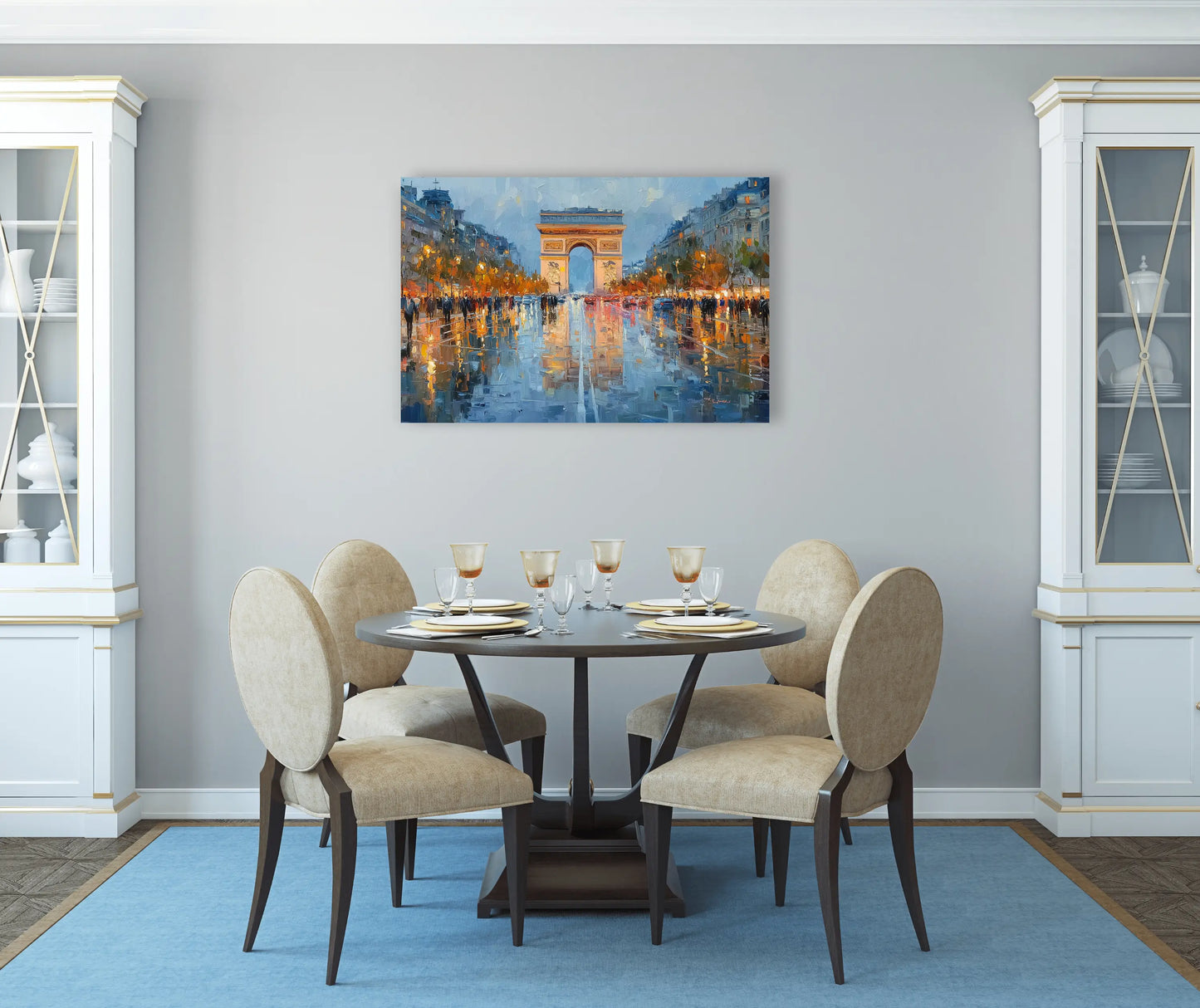 Tableau Arc de Triomphe & Champs-Élysées – Avenue des Lumières