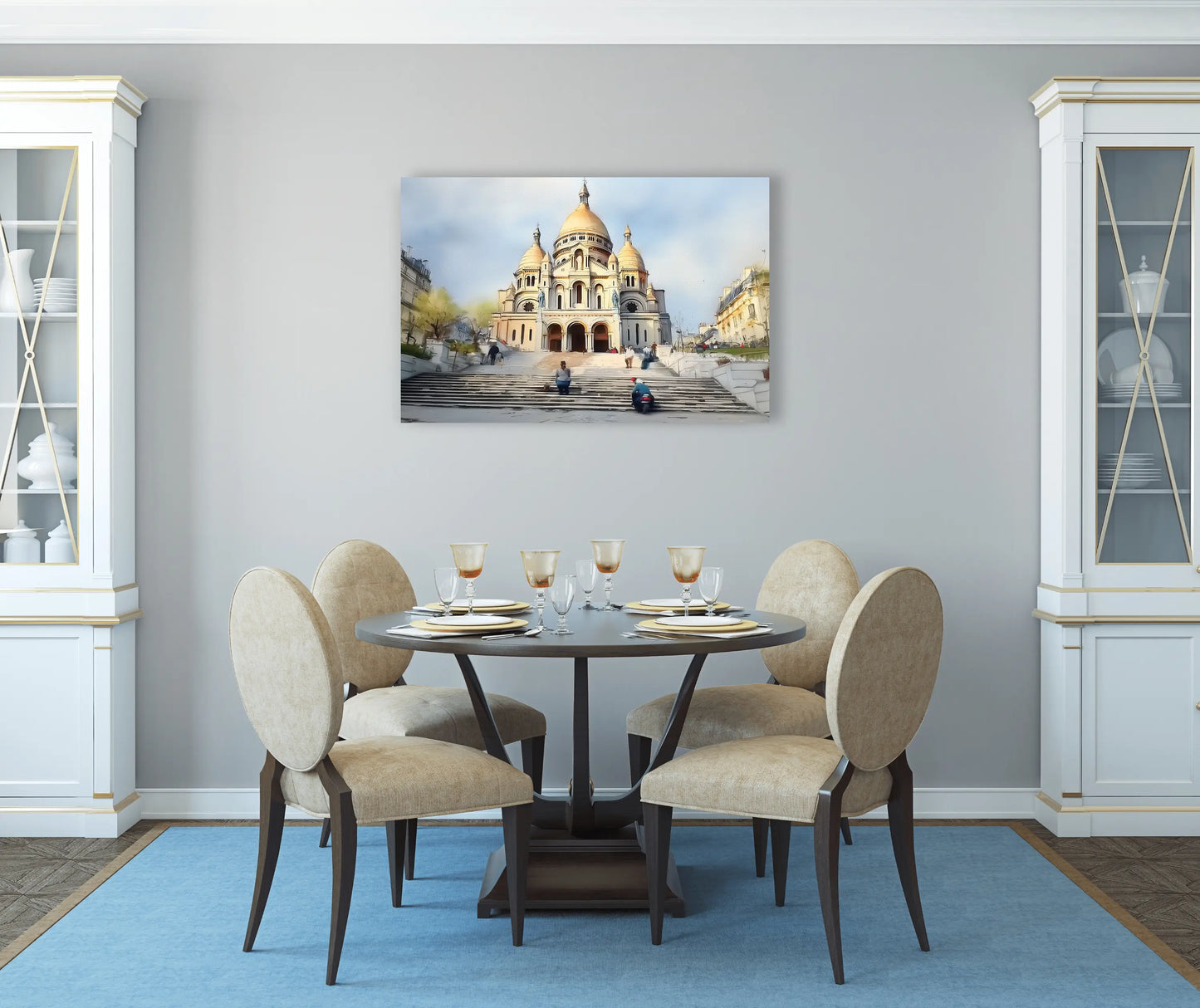 Sacré-Cœur Basilica Wall Art – Montmartre Hill