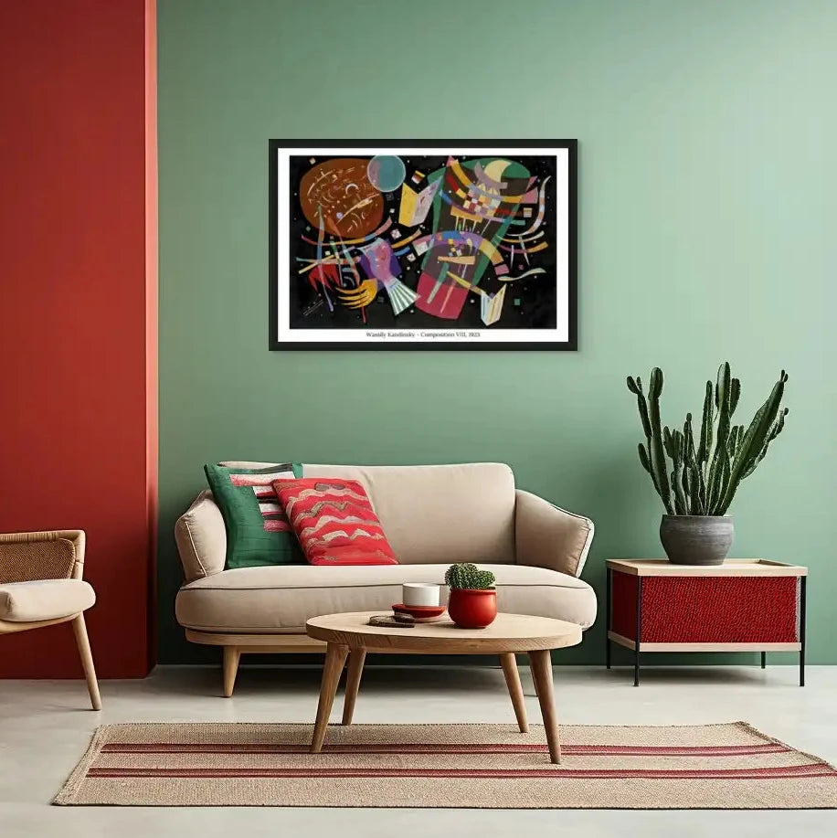 Composition X - Wassily Kandinsky Affiches, reproductions et œuvres graphiques Art Virtuoso