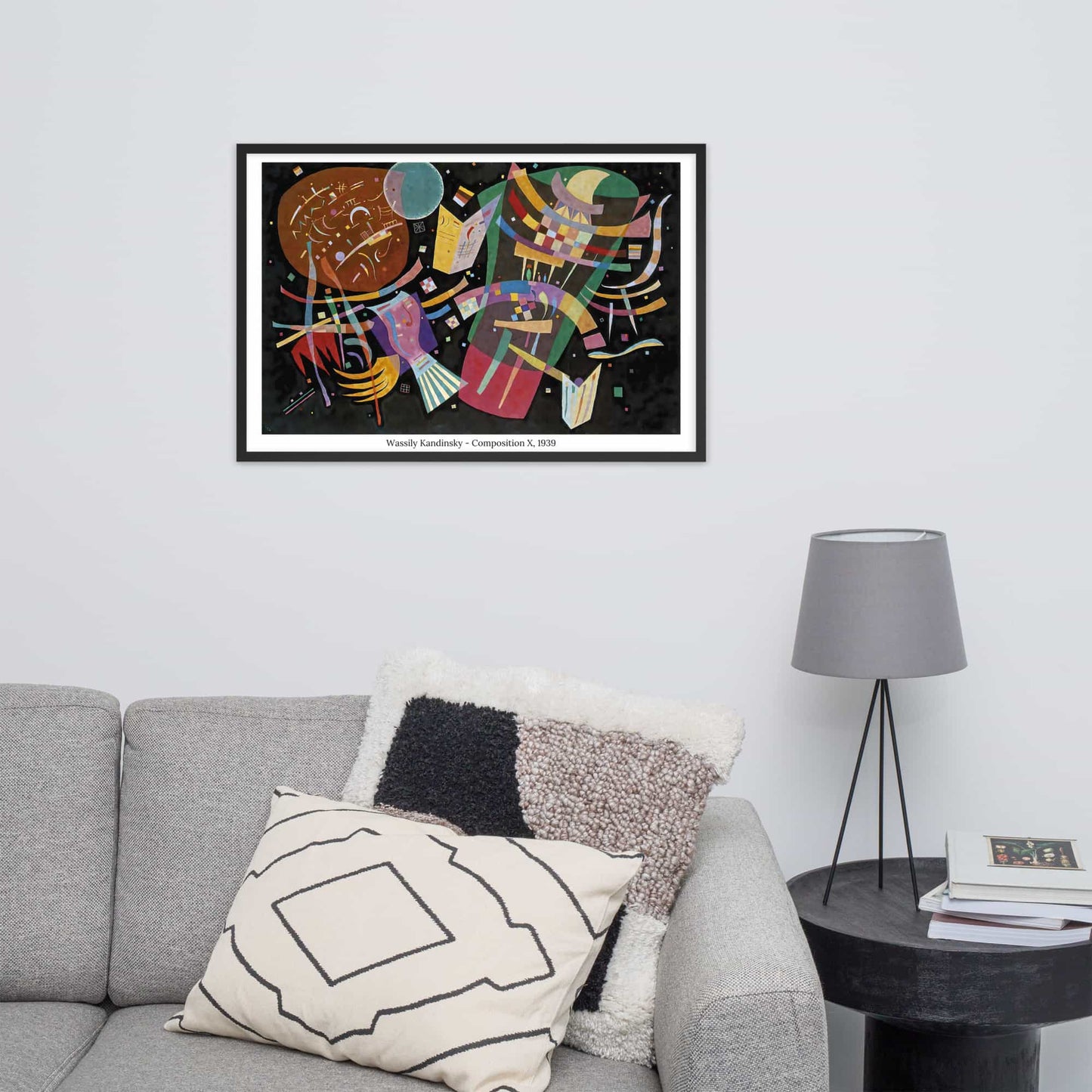 Composition X - Wassily Kandinsky Affiches, reproductions et œuvres graphiques Art Virtuoso
