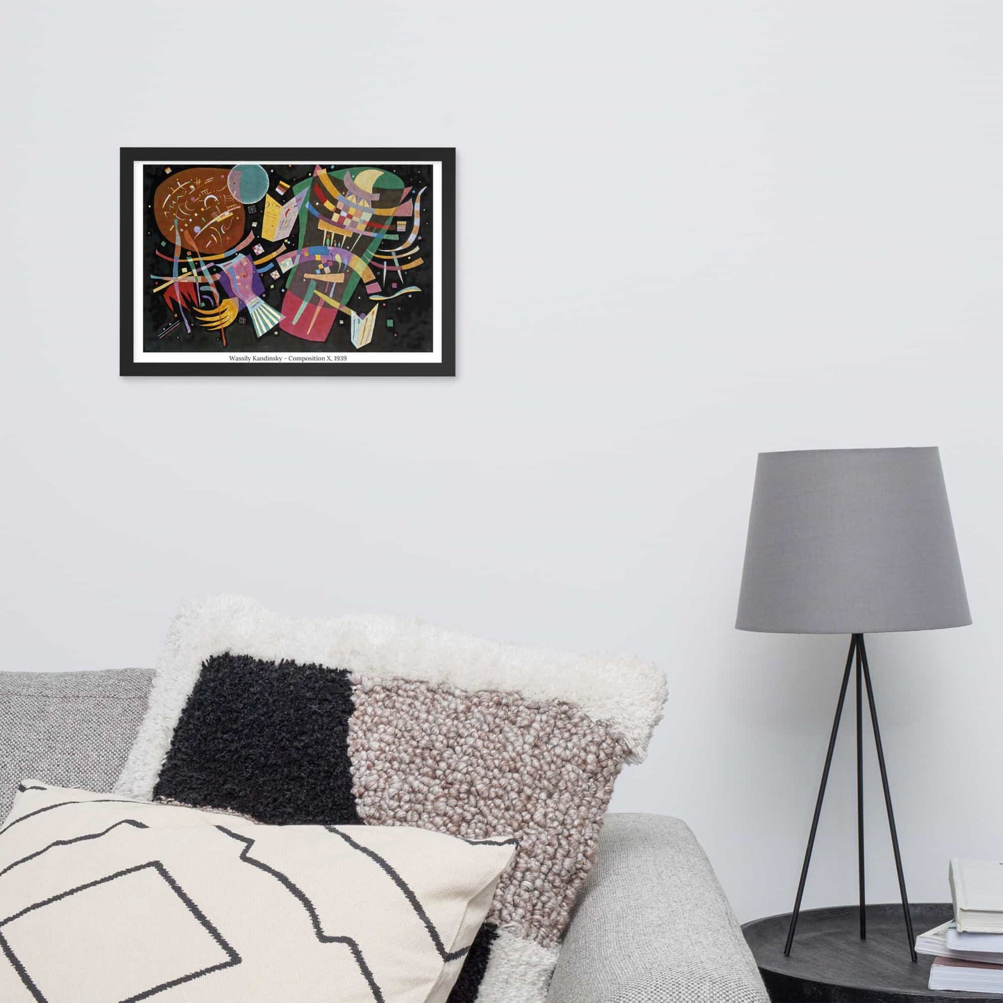 Composition X - Wassily Kandinsky Affiches, reproductions et œuvres graphiques Art Virtuoso