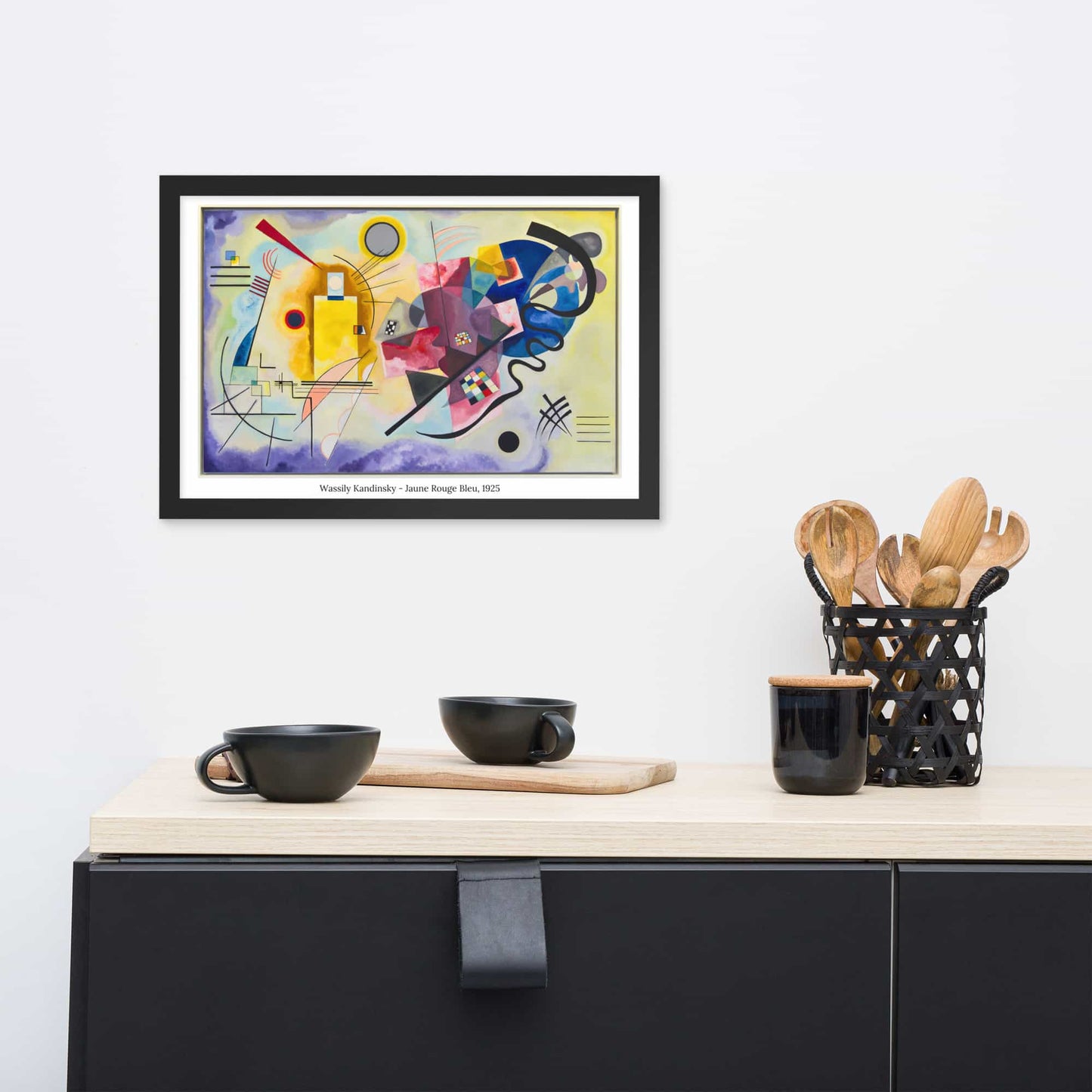 Jaune Rouge Bleu - Kandinsky Art Virtuoso