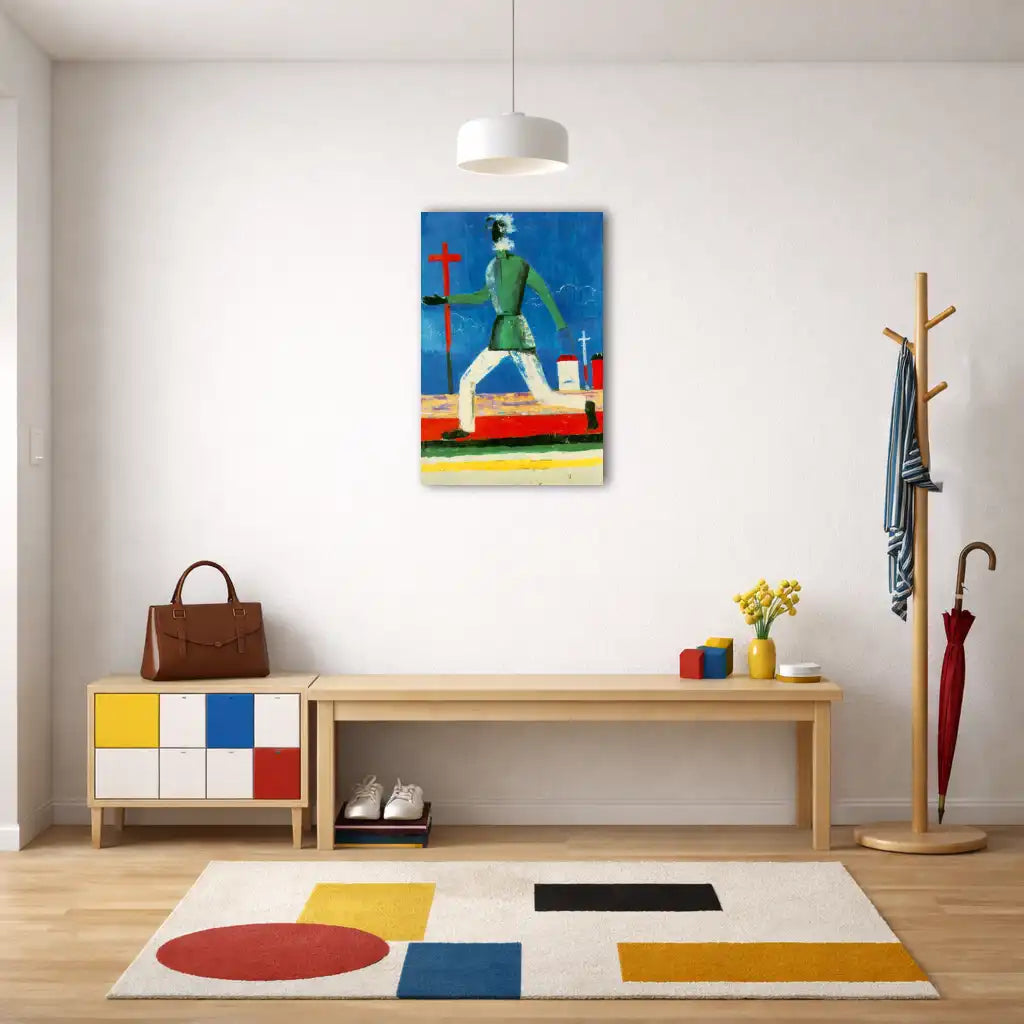 Tableau L'Homme qui Court - Kasimir Malevitch