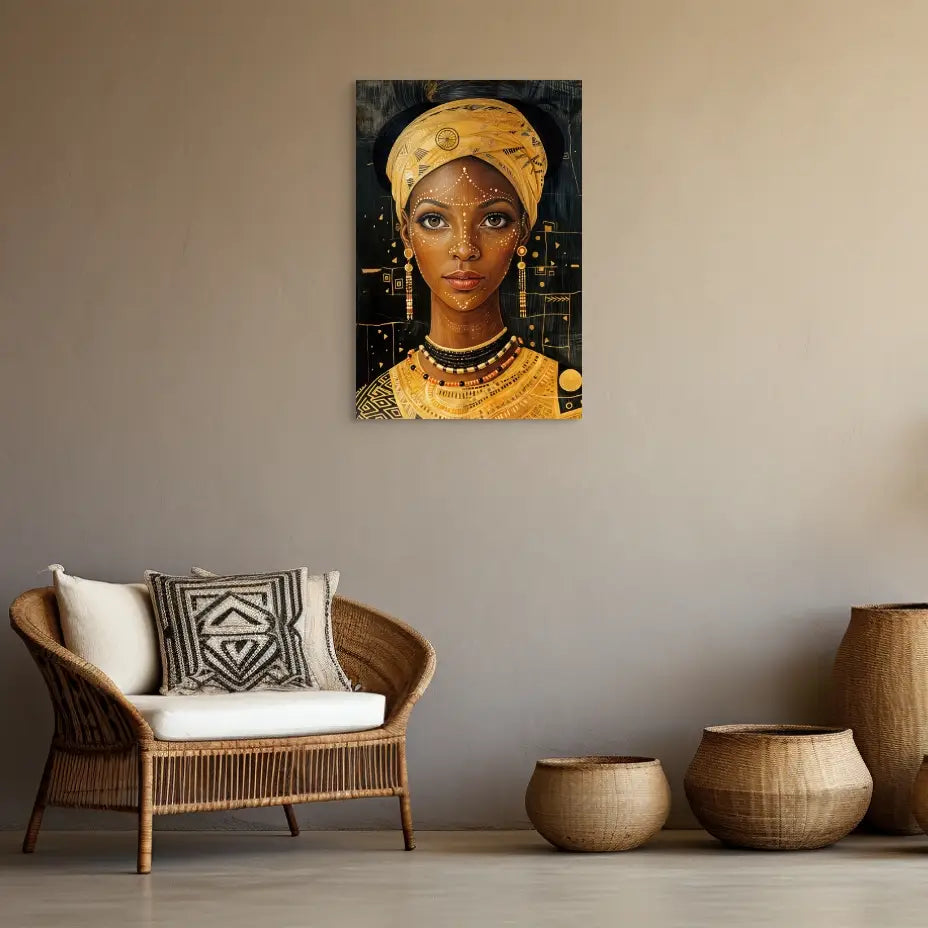Peinture Africaine Traditionnelle - Yoruba Art Virtuoso