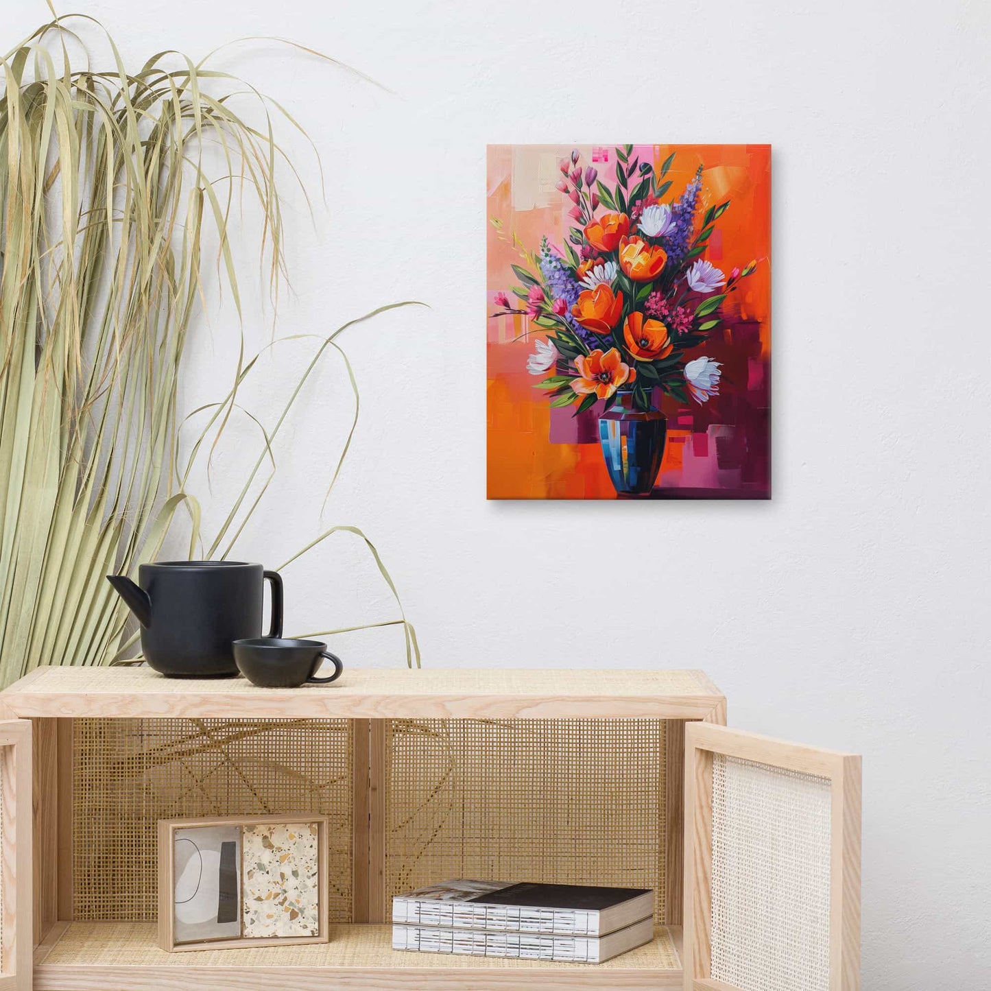 Peinture Bouquet de Fleurs Moderne Affiches, reproductions et œuvres graphiques Art Virtuoso