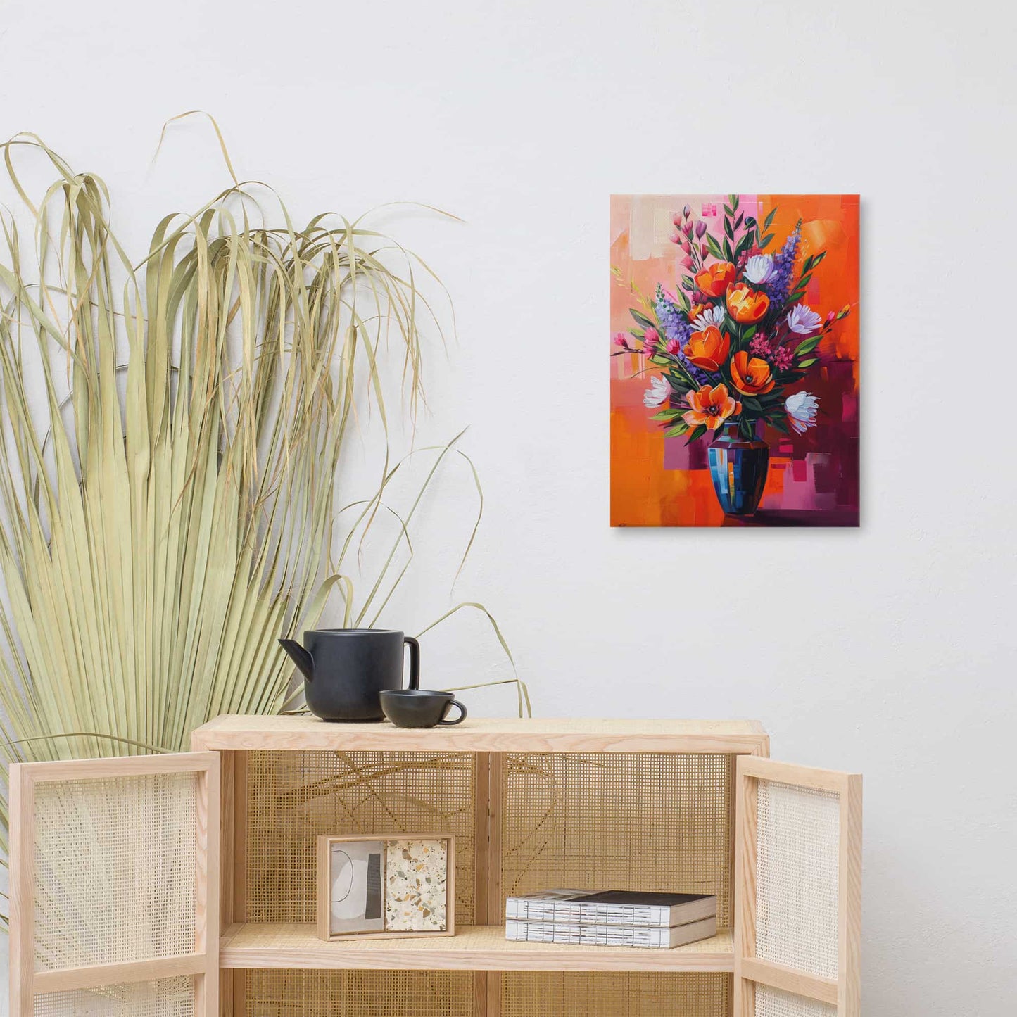 Peinture Bouquet de Fleurs Moderne Affiches, reproductions et œuvres graphiques Art Virtuoso