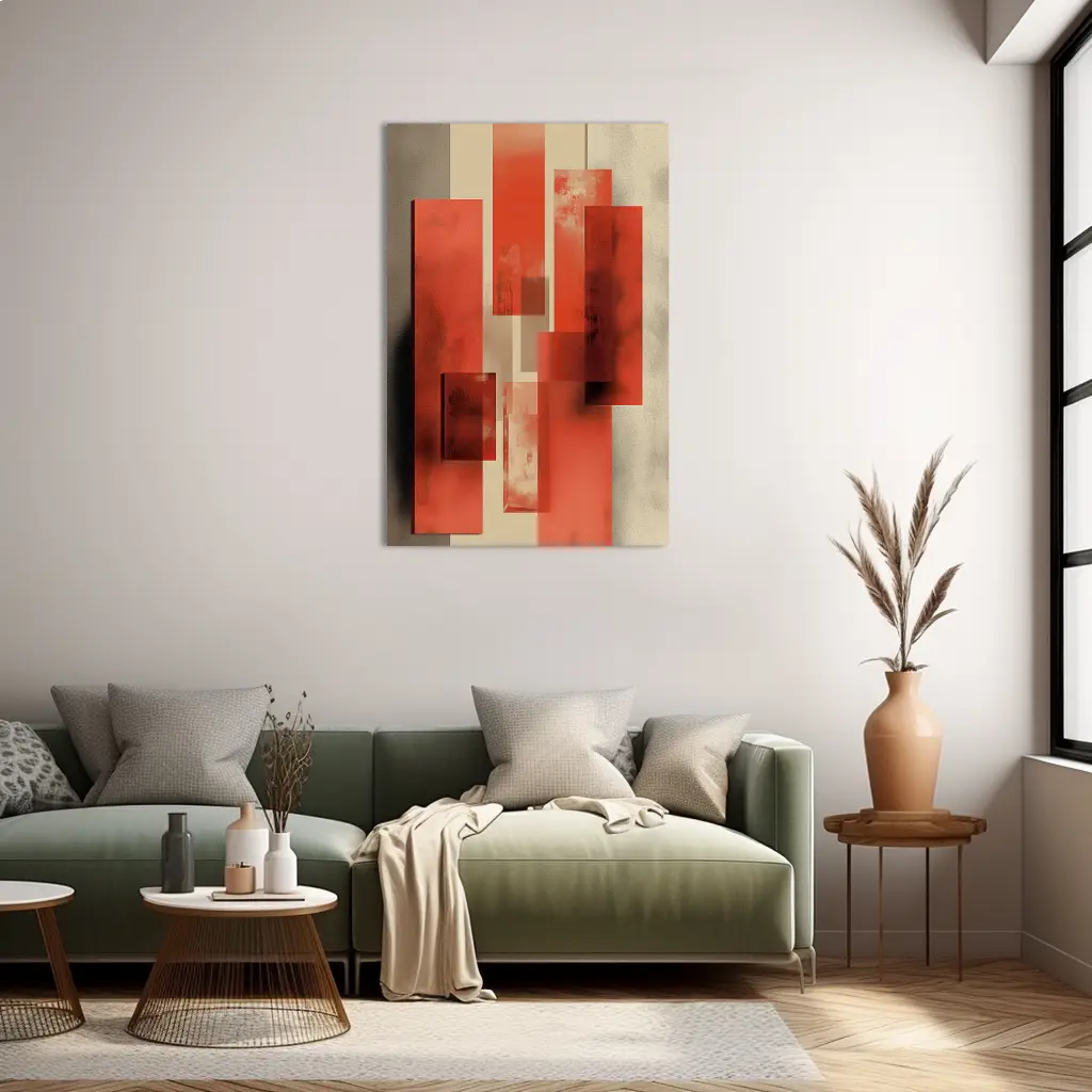 Peinture Fusion Terracotta – Architecture en suspens