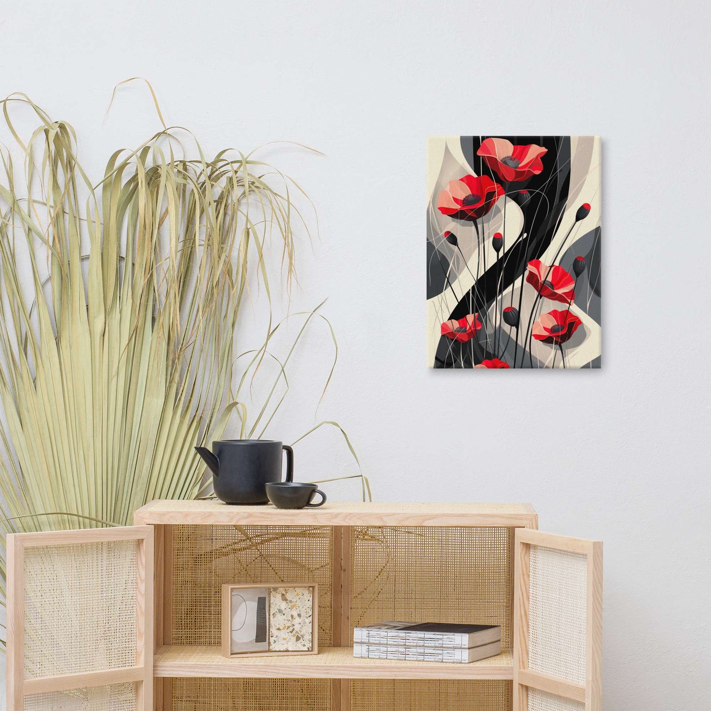 Tableau Coquelicots Moderne Affiches, reproductions et œuvres graphiques Art Virtuoso