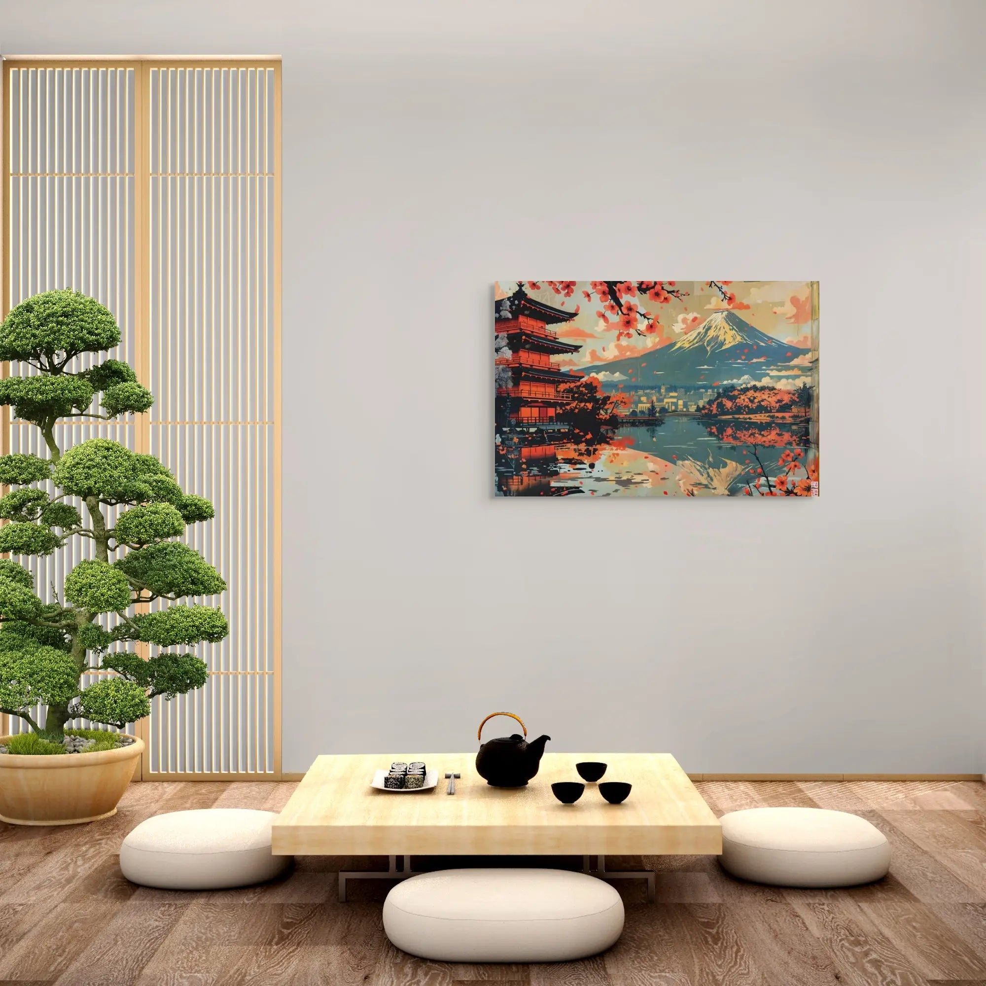 Japanese Wall Art - Mount Fuji | Art Virtuoso