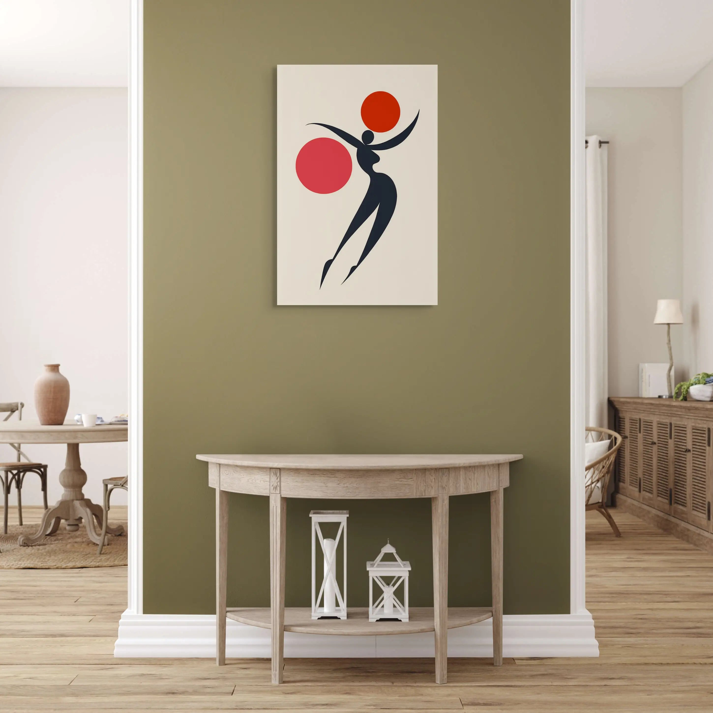 Tableau Silhouette minimaliste
