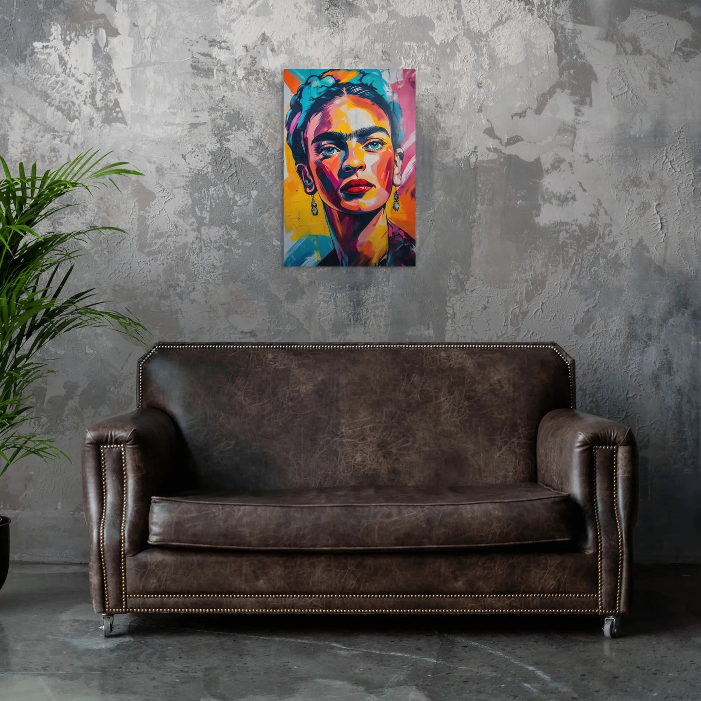 Tableau Portrait Frida Kahlo Affiches, reproductions et œuvres graphiques Art Virtuoso