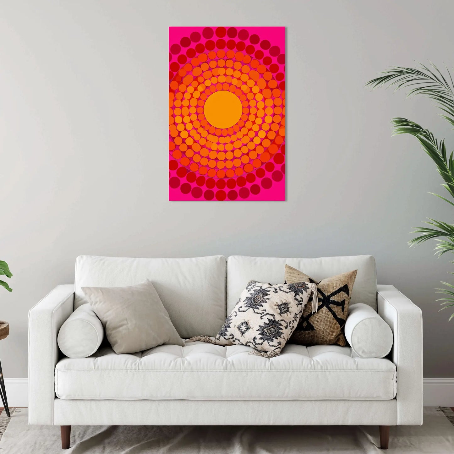 Tableau Pulsations 2 - Halo Ardent