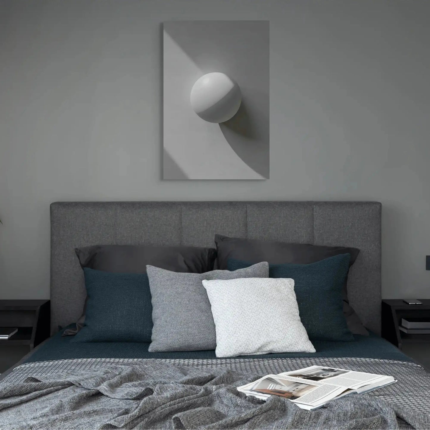 Tableau Sphère Minimaliste Affiches, reproductions et œuvres graphiques Art Virtuoso