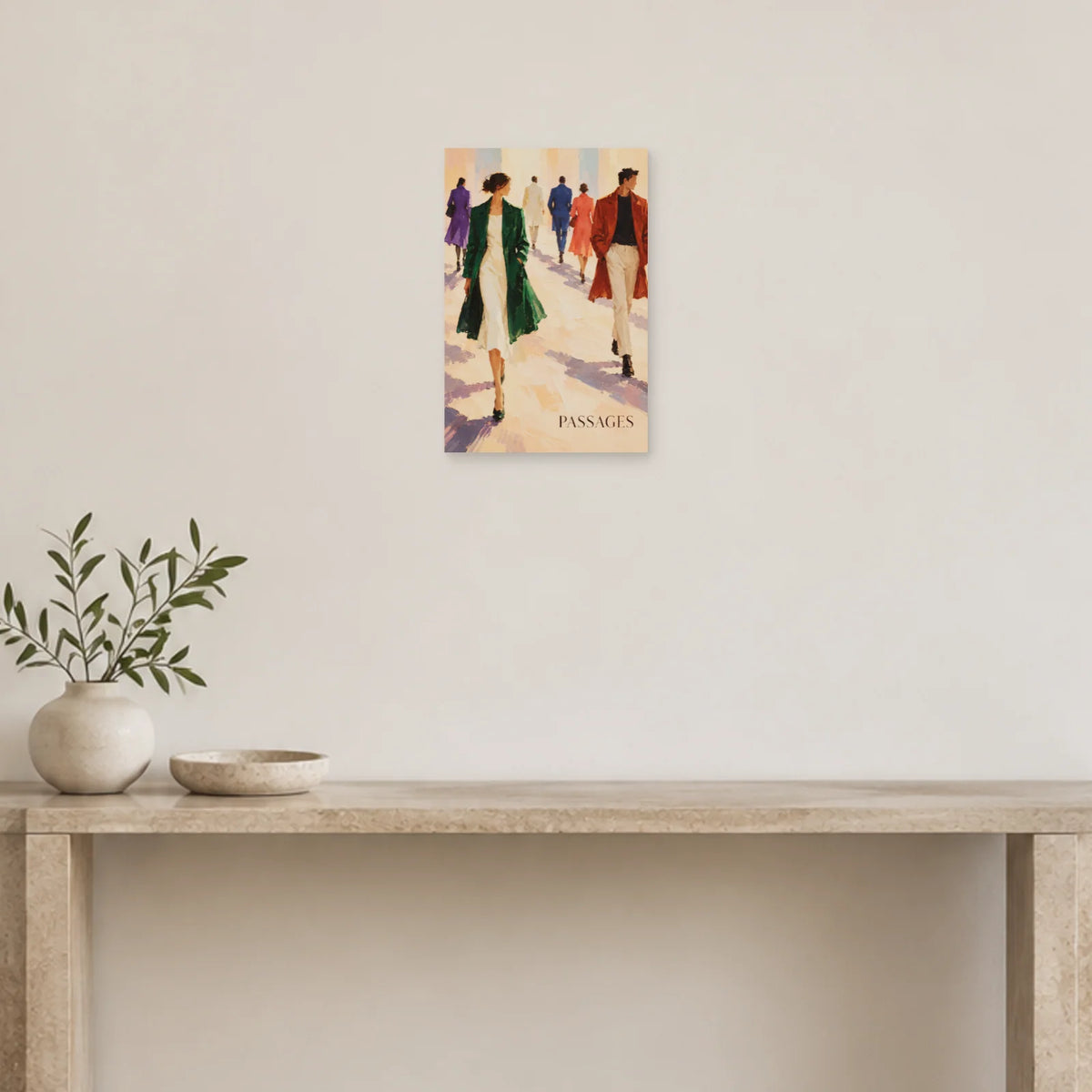 Affiche contemporaine – Passages dans une entrée ou un couloir - Art Virtuoso