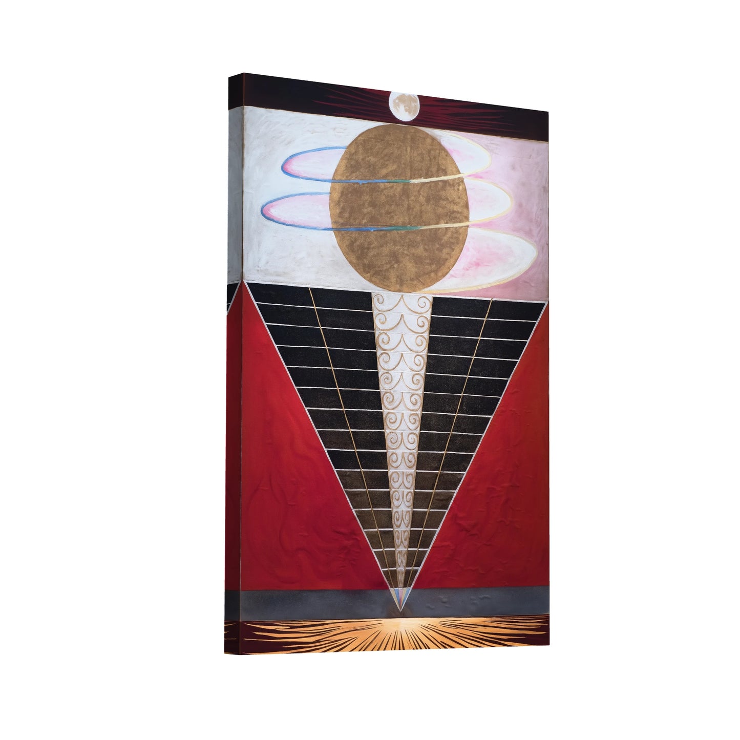 Product Hero 3D WebP Tableau - Altarpiece Hilma af Klint n°2 - Art Virtuoso