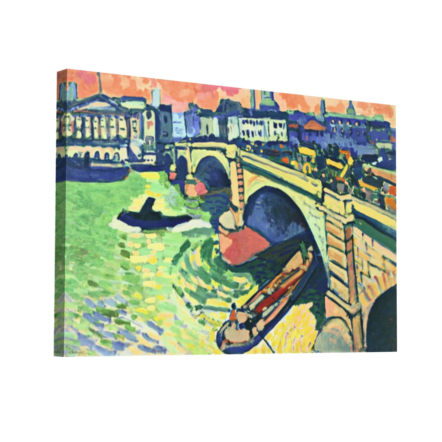 Product Hero 3D WebP Tableau London Bridge - André Derain - Art Virtuoso