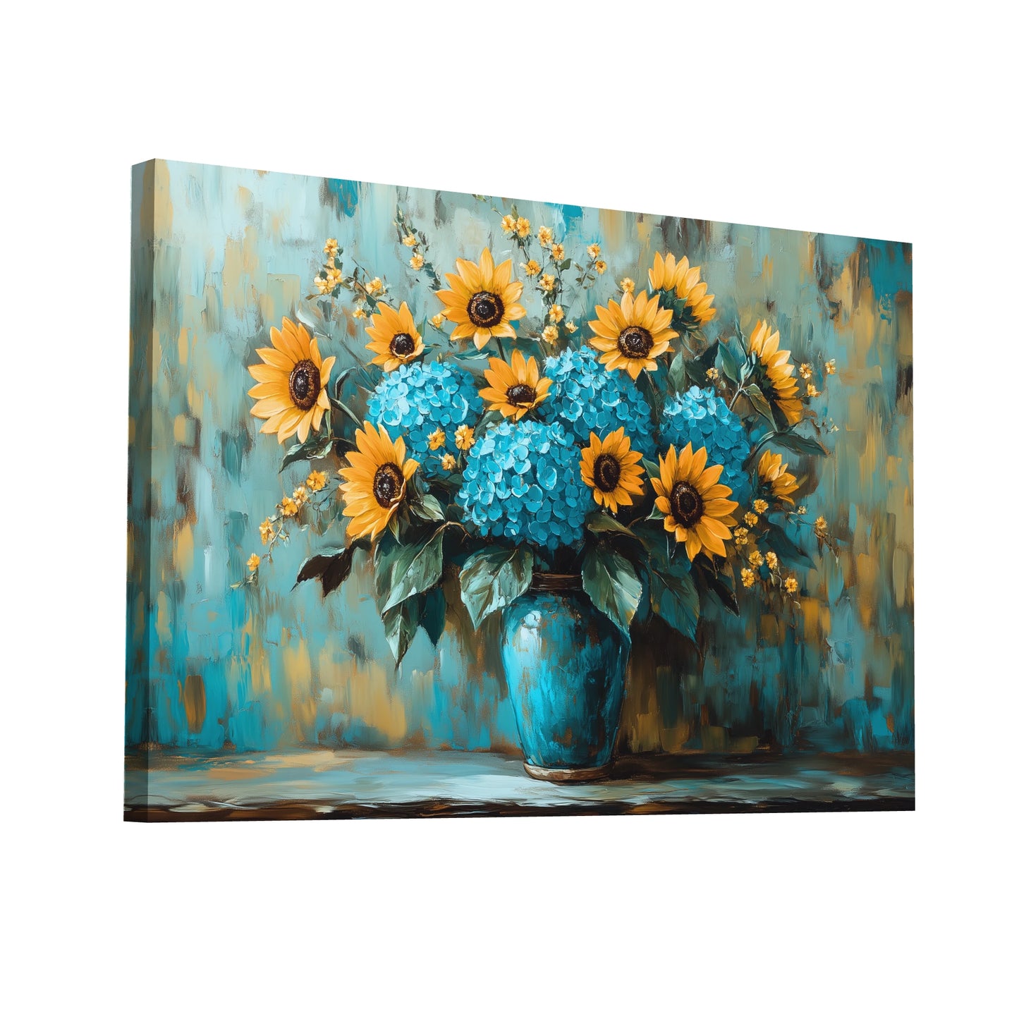 Product Hero 3D WebP Bouquet de Fleurs en Peinture - Art Virtuoso