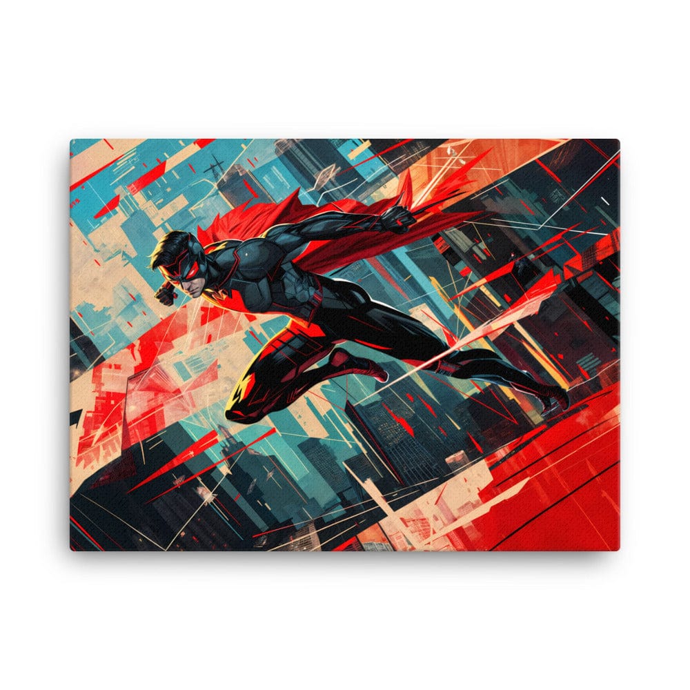 Cadre Super Héros Homme - Élégance et Action Art Virtuoso L