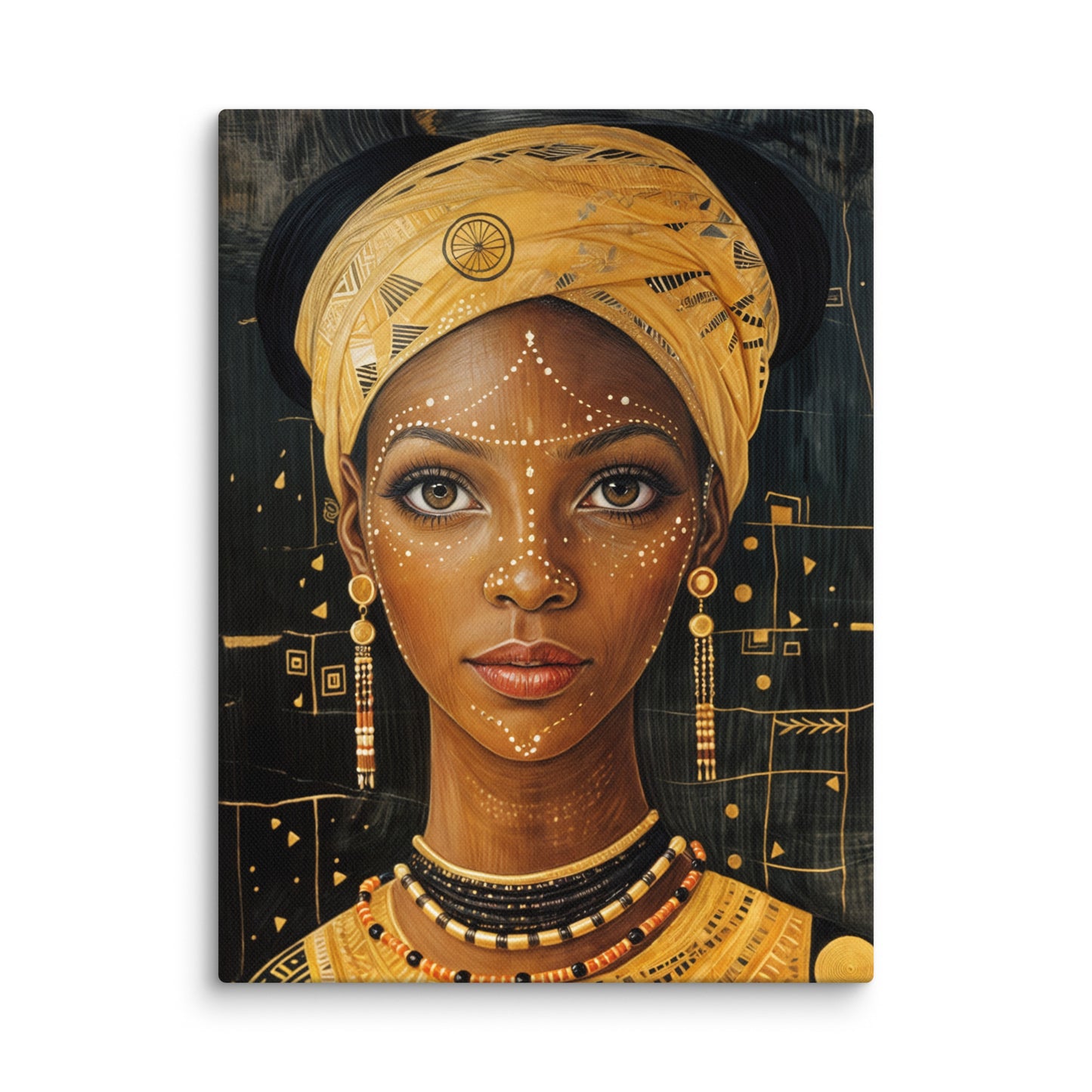 Peinture Africaine Traditionnelle - Yoruba Art Virtuoso S