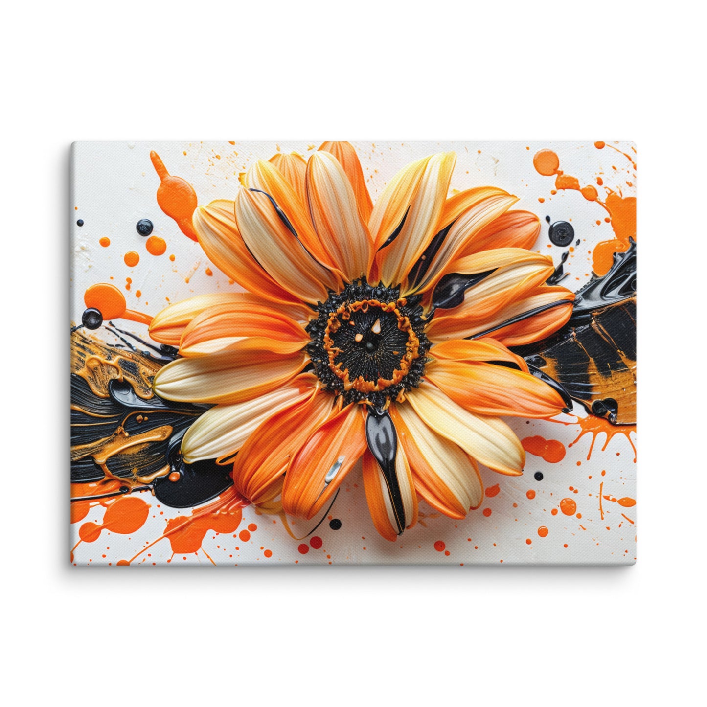 Tableau Peinture Fleur Contemporain Art Virtuoso S