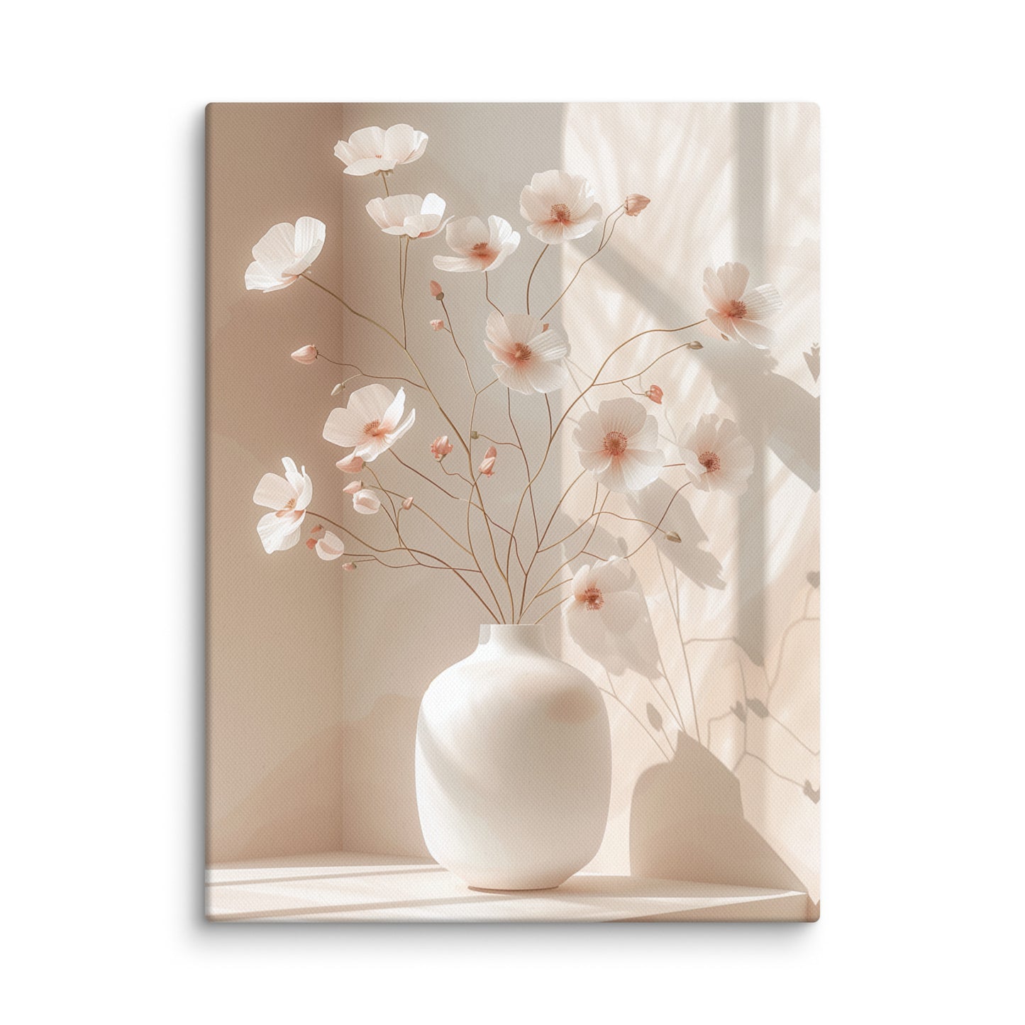 Tableau Moderne - Fleurs & Sérénité Art Virtuoso S