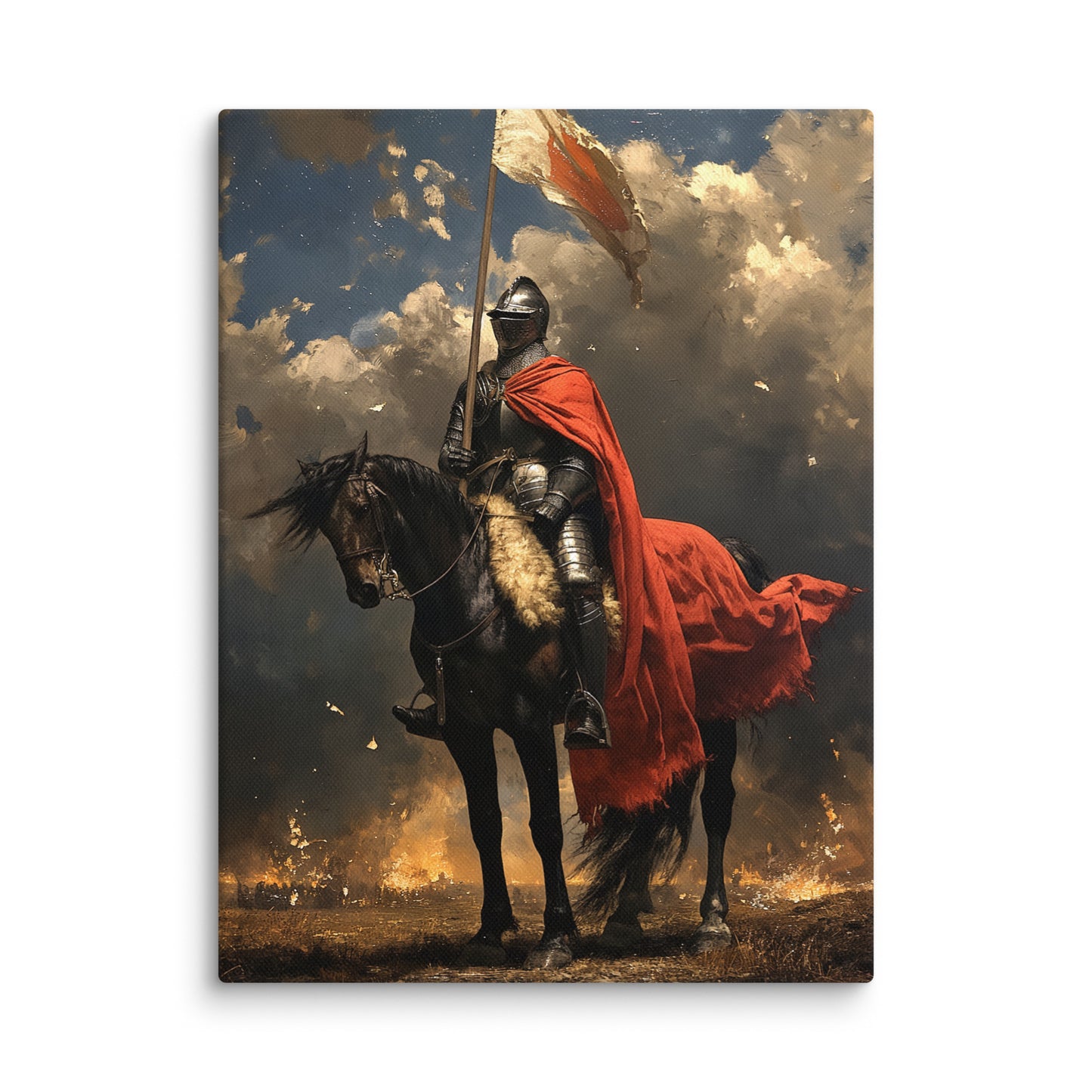 Tableau Chevalier - Moyen Age Affiches, reproductions et œuvres graphiques Art Virtuoso S