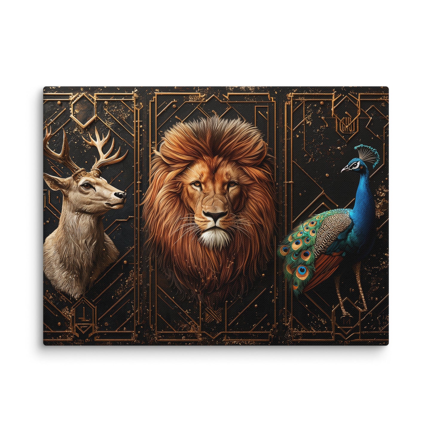 Tableau Art Deco Animaux Affiches, reproductions et œuvres graphiques Art Virtuoso S