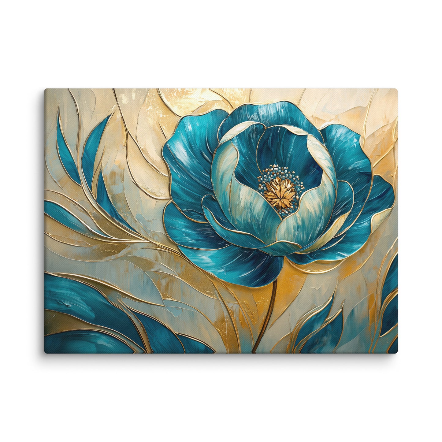Toile Fleur Art Deco Affiches, reproductions et œuvres graphiques Art Virtuoso S