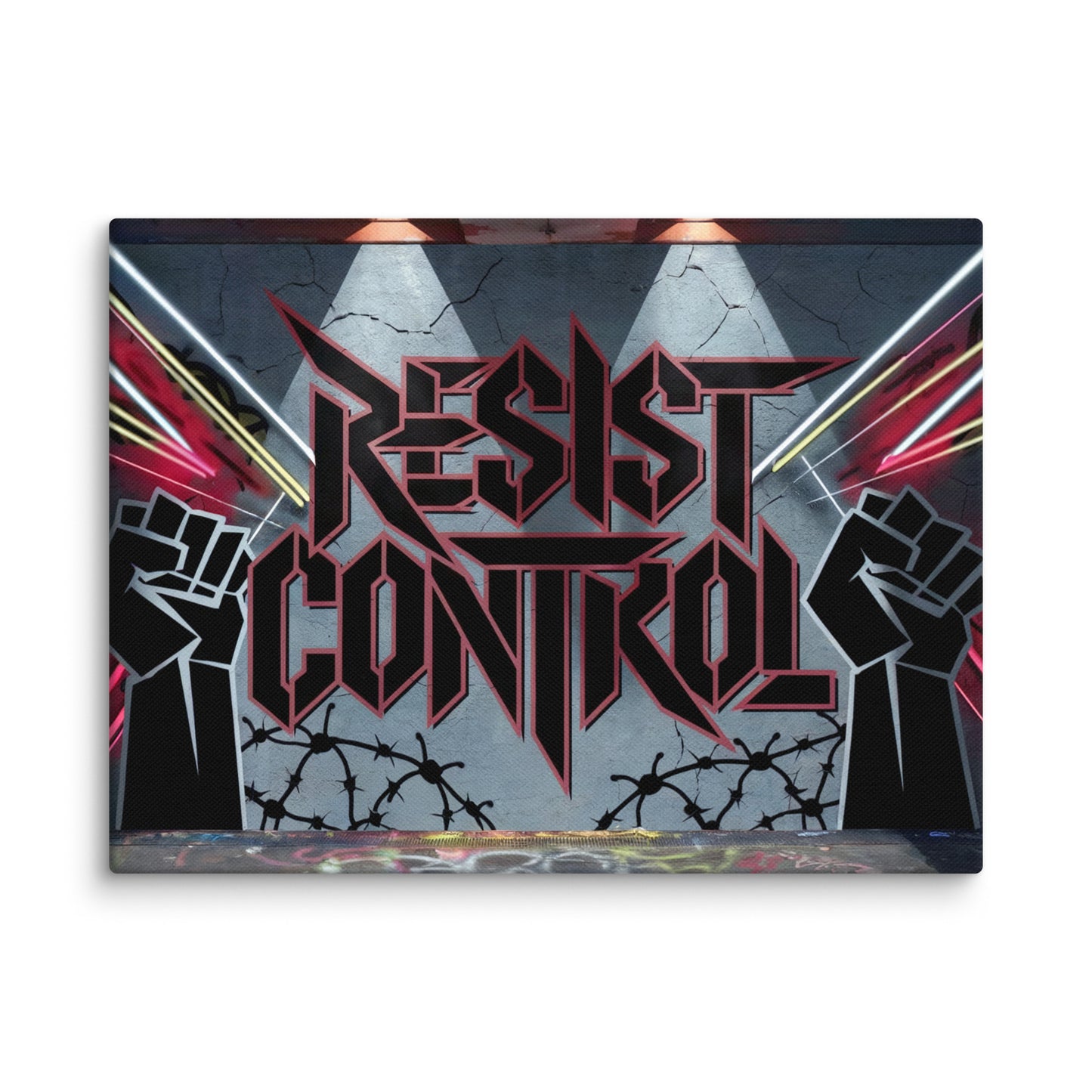 Tableau Tags - Resist Control Affiches, reproductions et œuvres graphiques Art Virtuoso S