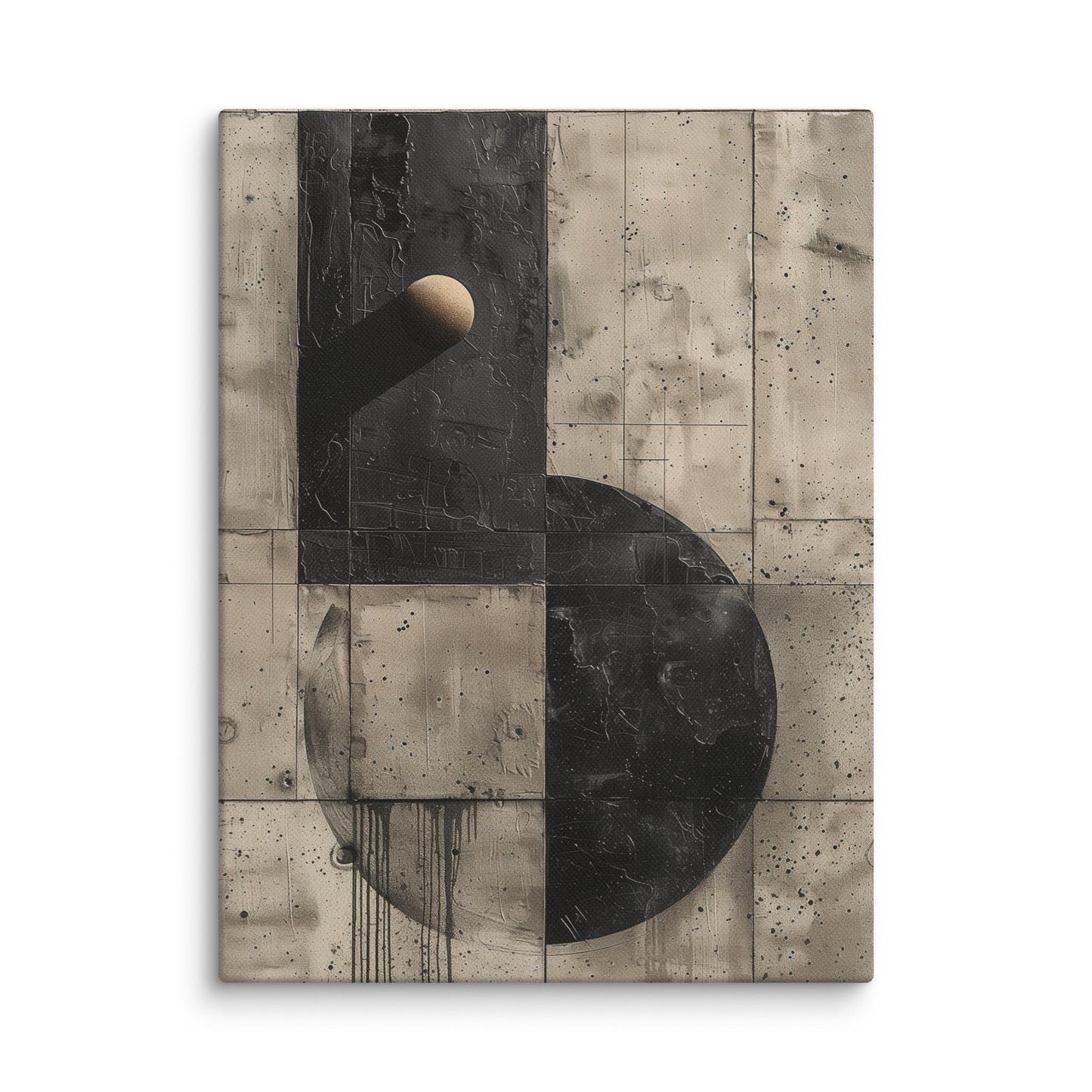 Peinture Noir et Blanc Simple Affiches, reproductions et œuvres graphiques Art Virtuoso S