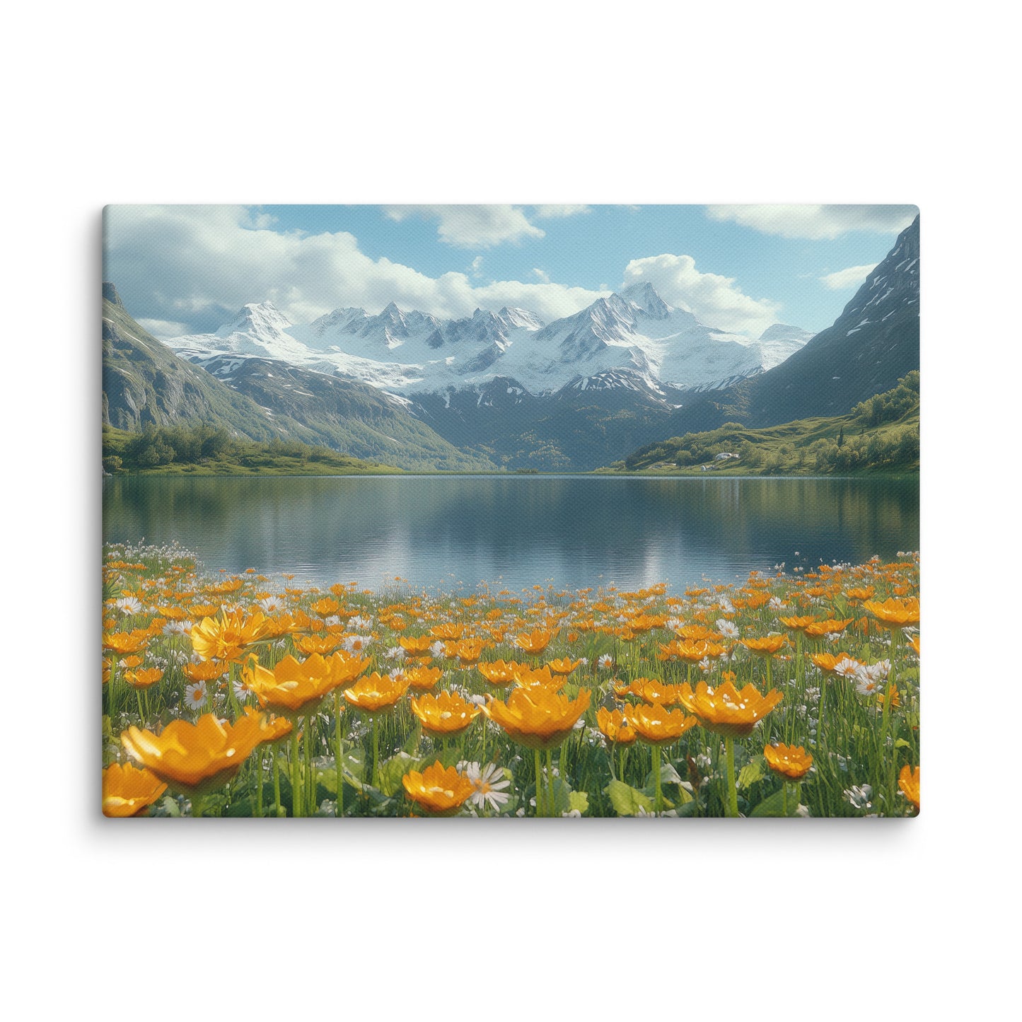 Tableau Nature Paysage - Lac Alpin Affiches, reproductions et œuvres graphiques Art Virtuoso S