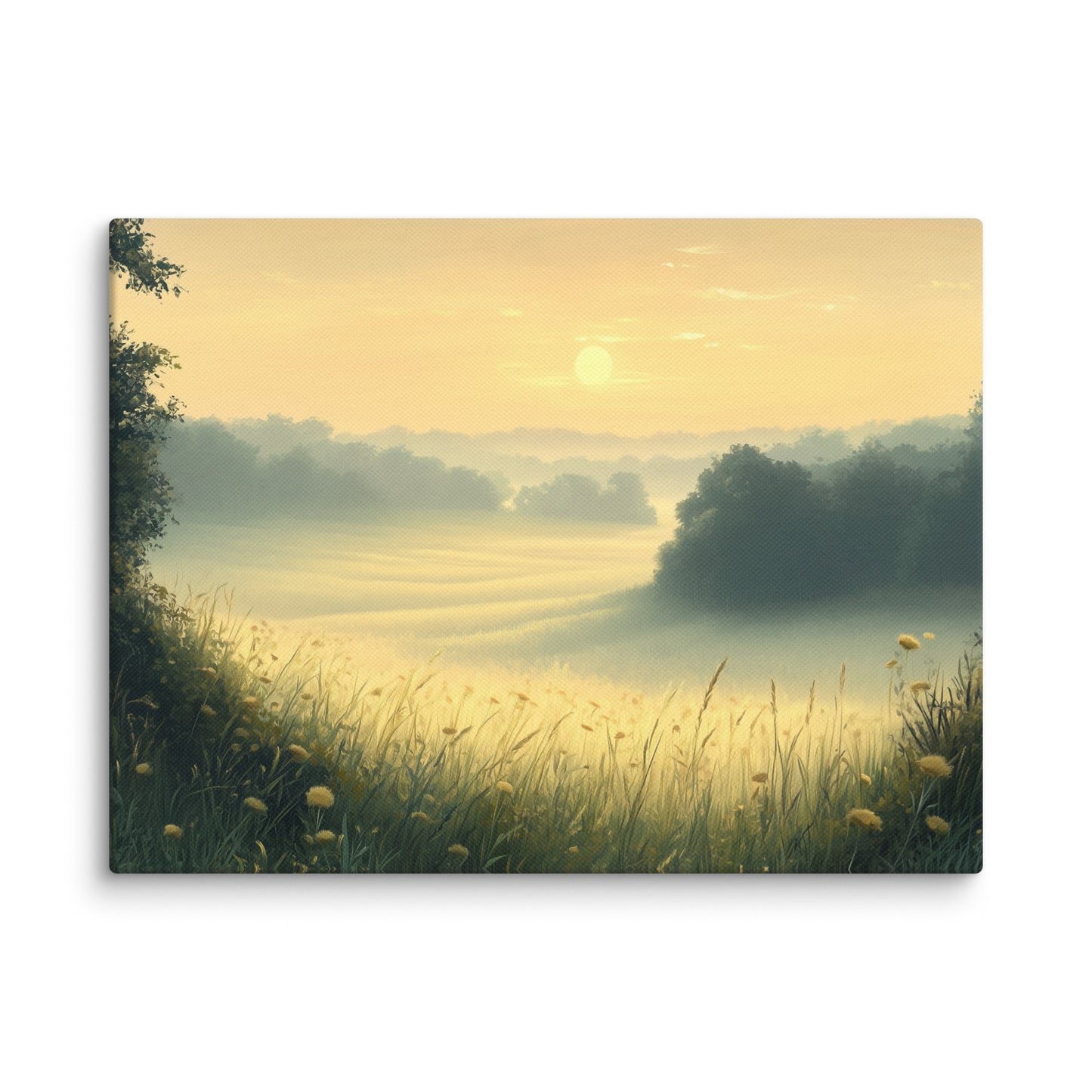 Tableau Paysage Classique - Symphonie du Matin Affiches, reproductions et œuvres graphiques Art Virtuoso S