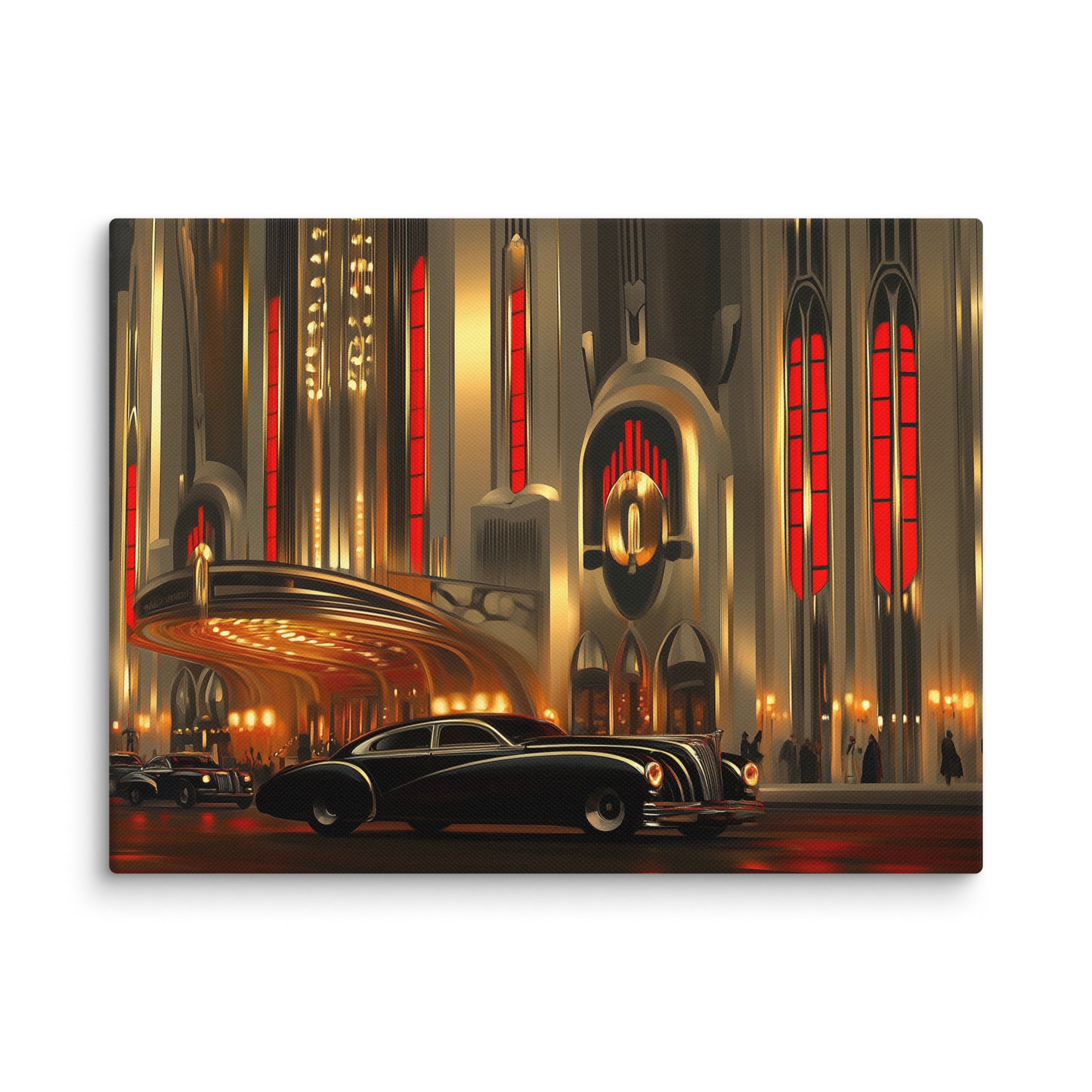 Peinture Theatre Art Deco - Soirée de Gala Affiches, reproductions et œuvres graphiques Art Virtuoso S