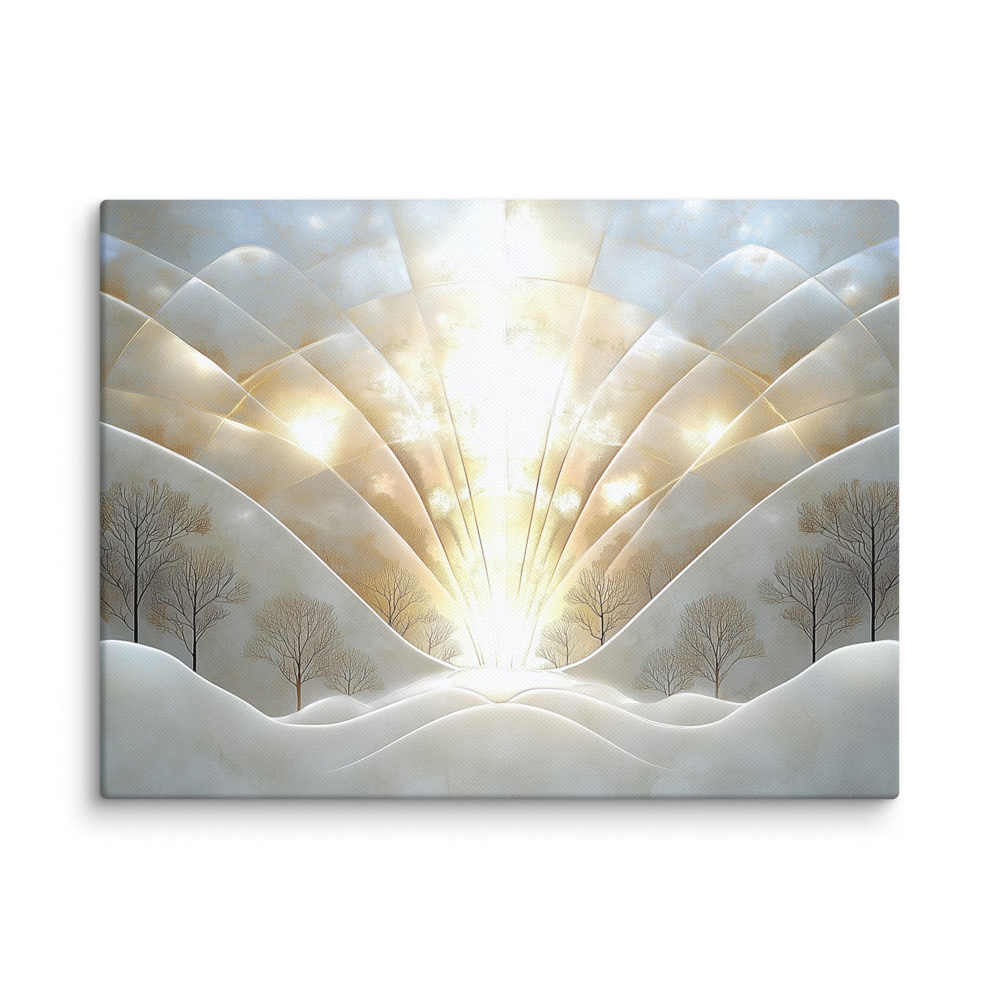Peinture Blanc Art Deco - Tableau Aurore Affiches, reproductions et œuvres graphiques Art Virtuoso S