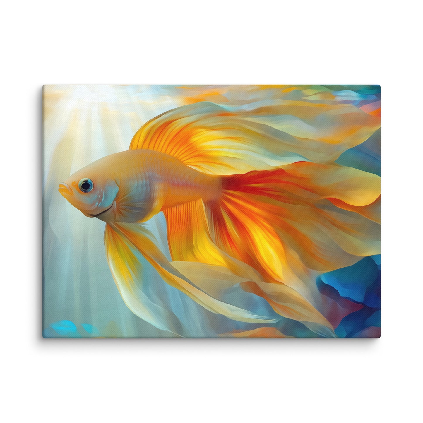 Tableau Poisson - Danse Aquatique Affiches, reproductions et œuvres graphiques Art Virtuoso S