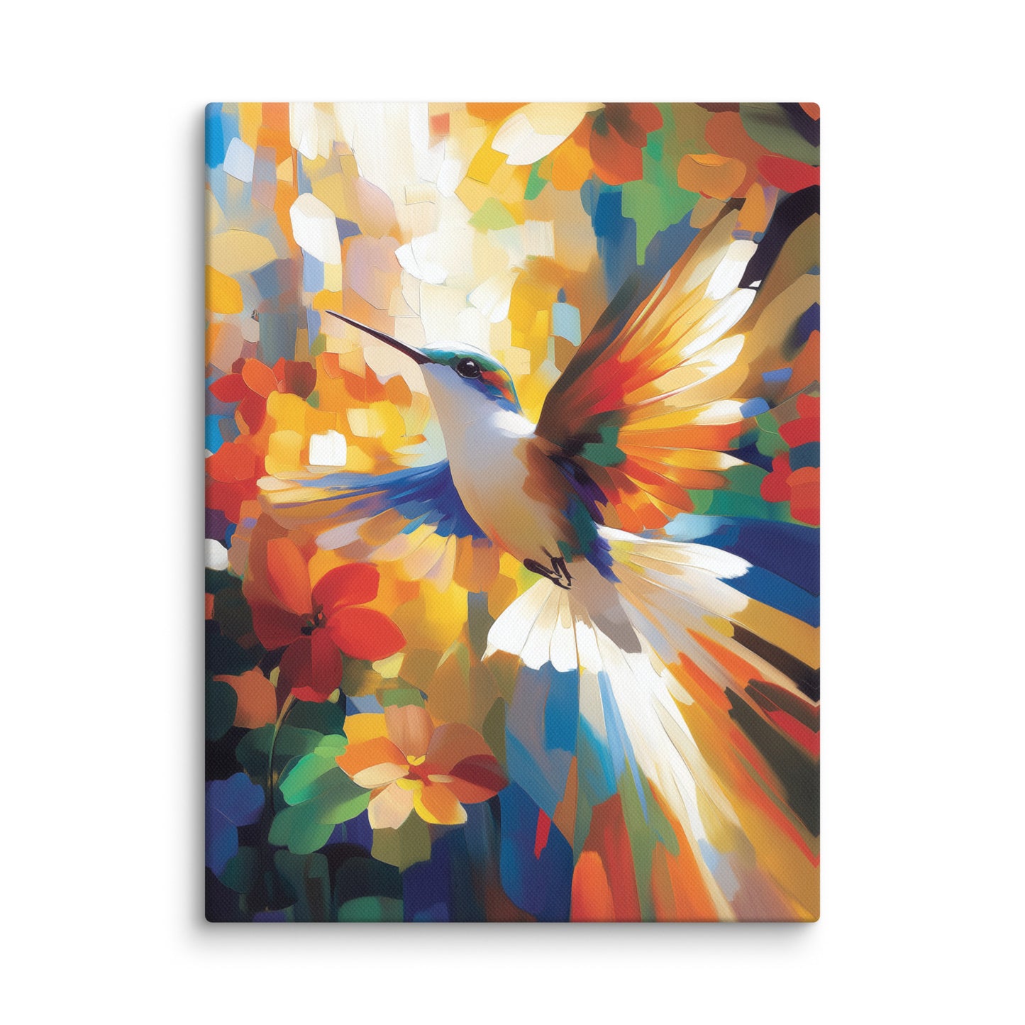 Tableau Colibri - Envol Floral Affiches, reproductions et œuvres graphiques Art Virtuoso S