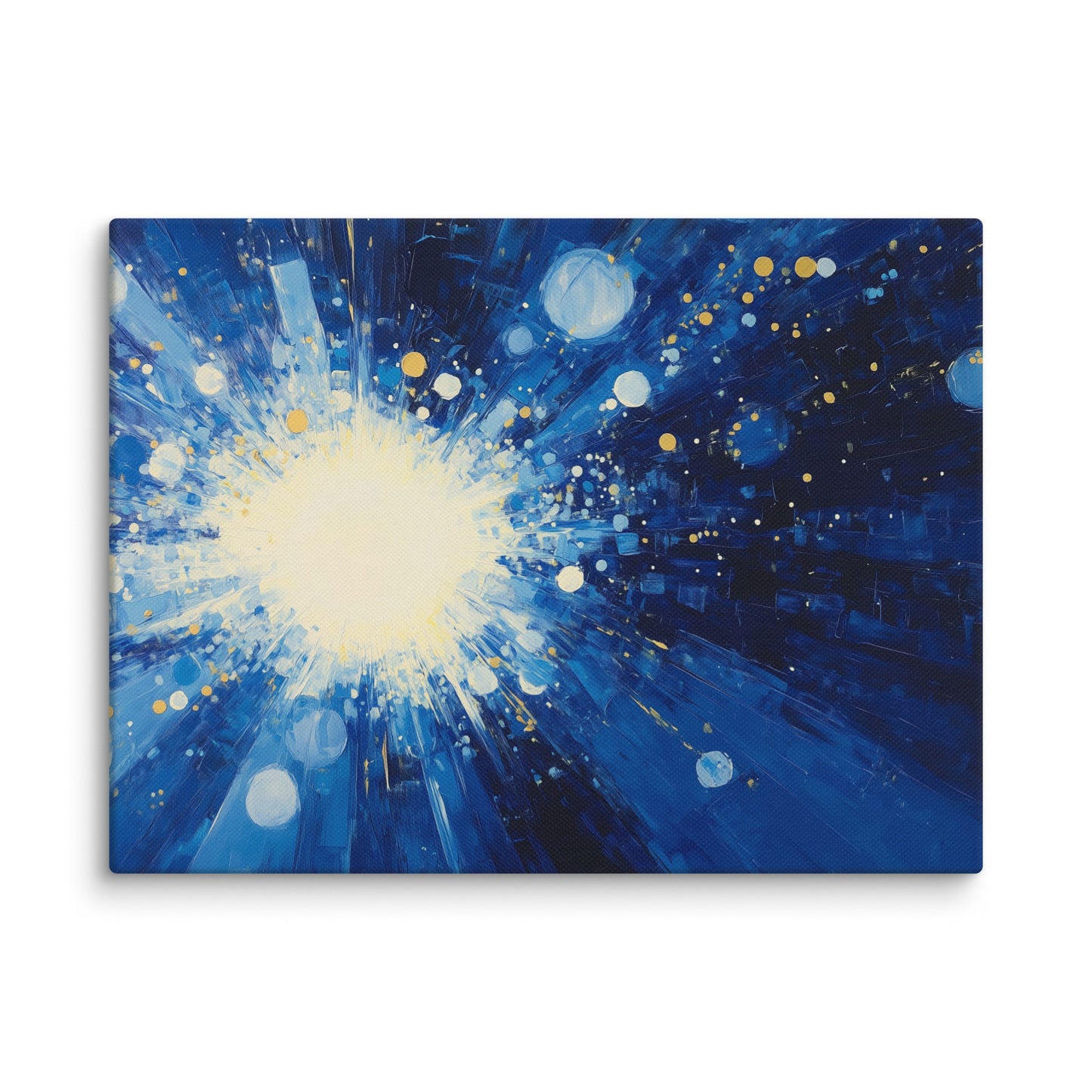 Tableau Bleu Roi - Supernova Affiches, reproductions et œuvres graphiques Art Virtuoso S
