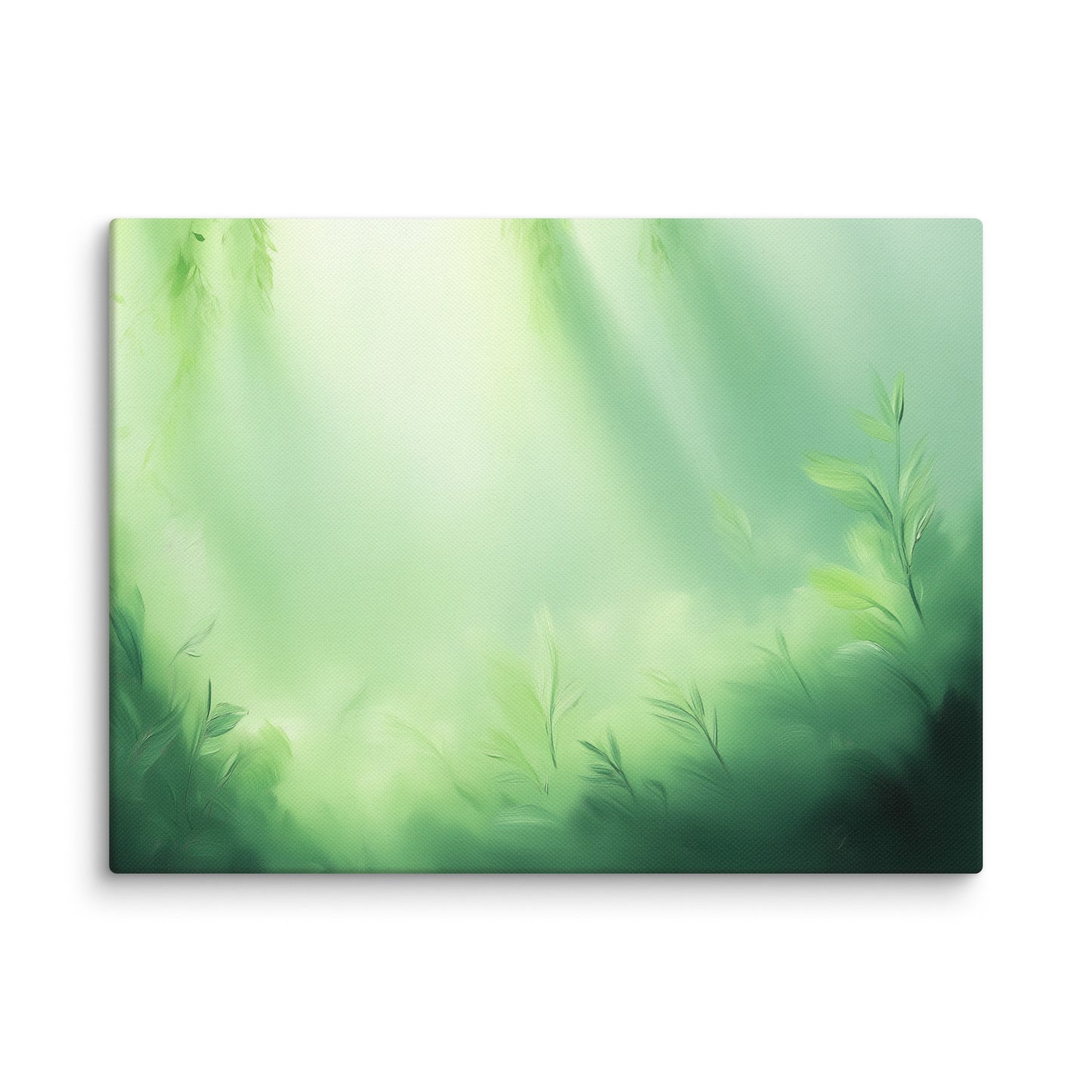 Tableau Vert Clair - Jardin de Brume Affiches, reproductions et œuvres graphiques Art Virtuoso S
