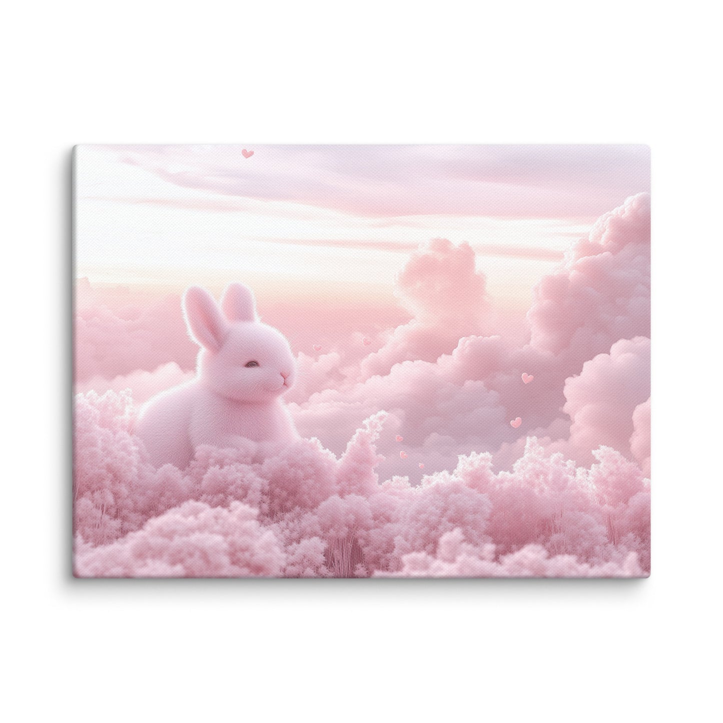 Tableau Rose Enfant - Rêverie au Pays des Nuages Affiches, reproductions et œuvres graphiques Art Virtuoso S