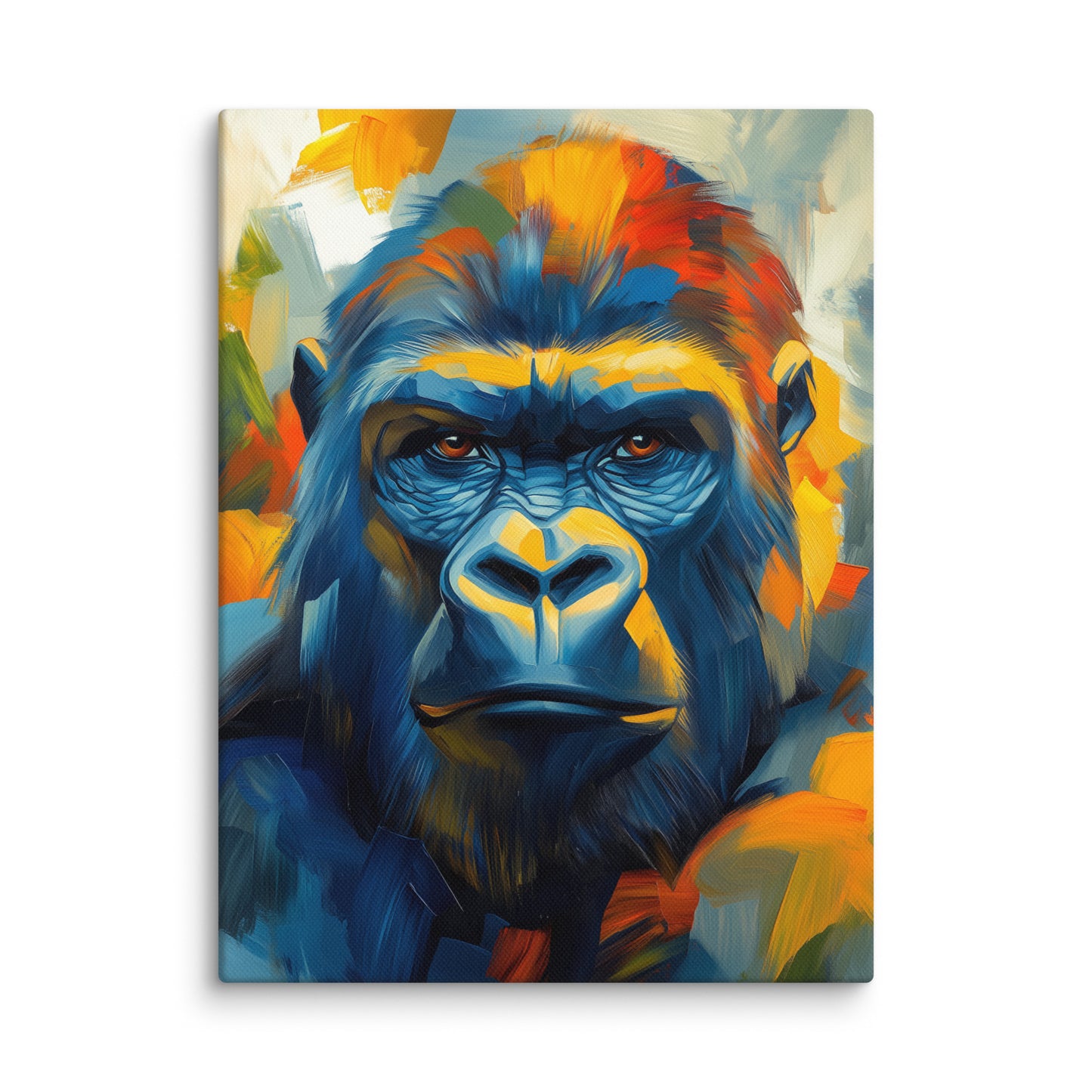 Tableau Tête de Gorille : Éclat Sauvage Affiches, reproductions et œuvres graphiques Art Virtuoso S