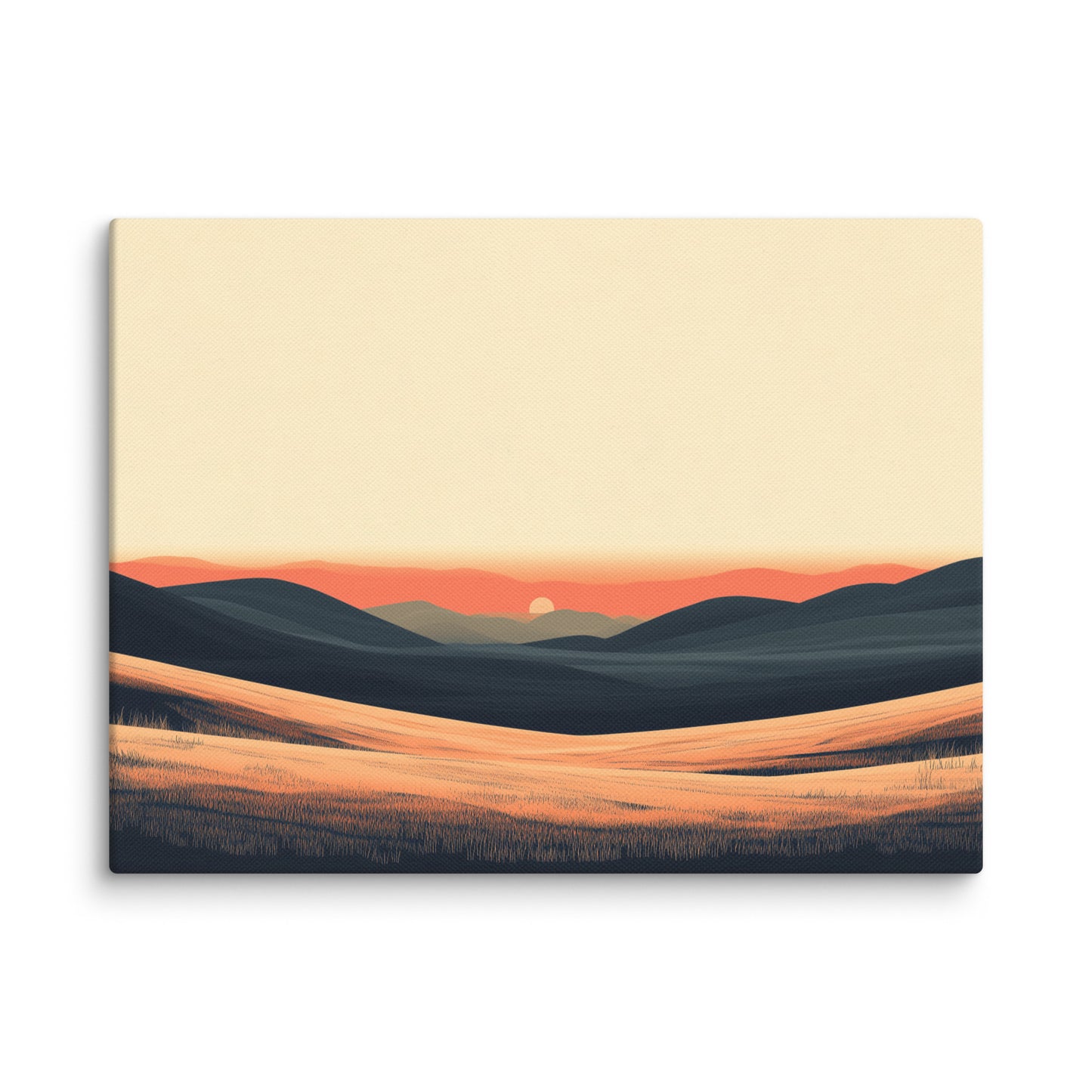 Grand Tableau Salon Design : Vers l'Horizon Affiches, reproductions et œuvres graphiques Art Virtuoso S