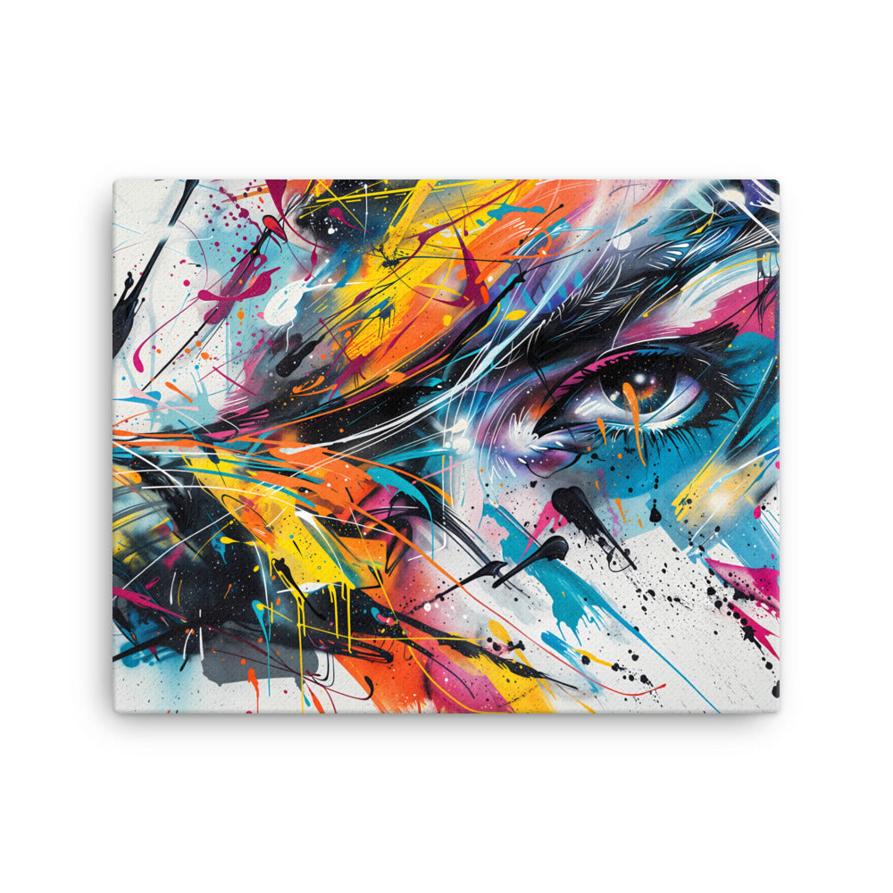 Tableau Street Art Abstrait Art Virtuoso M
