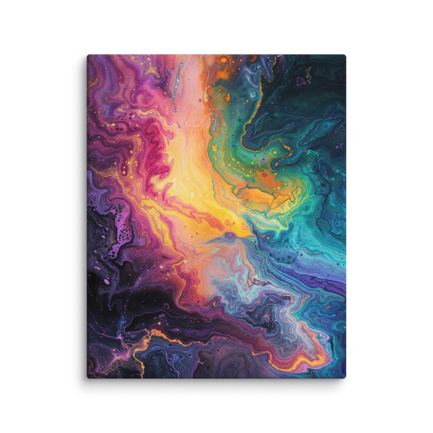 Tableau Dégradé Abstrait Multicolore Art Virtuoso M
