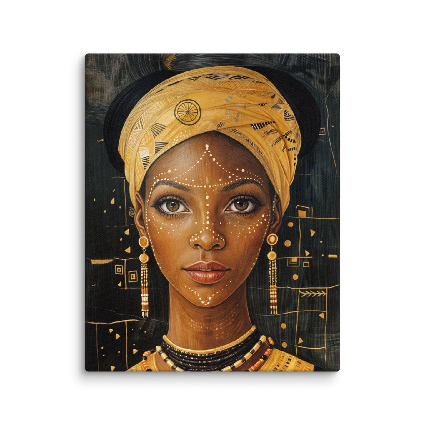 Peinture Africaine Traditionnelle - Yoruba Art Virtuoso M