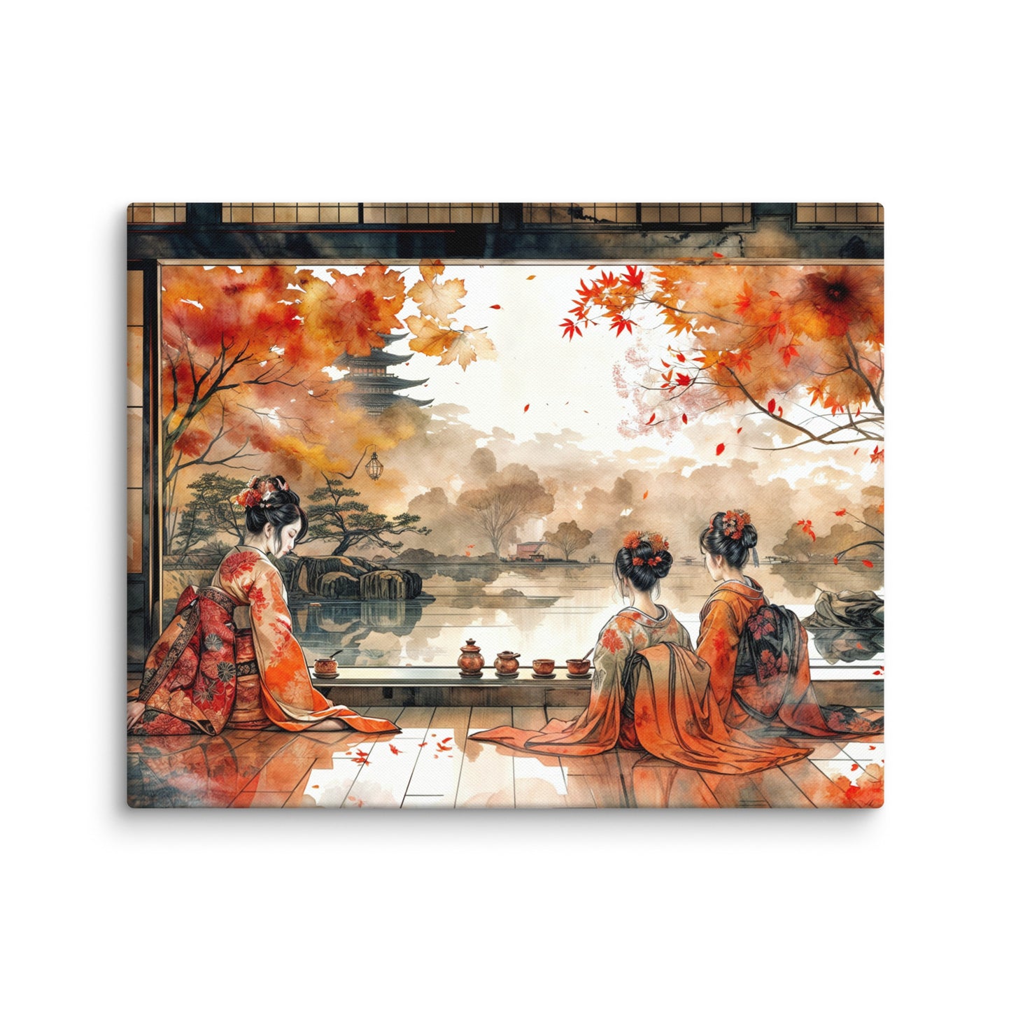 Tableau Style Japonais - Harmonie Automnale Art Virtuoso M