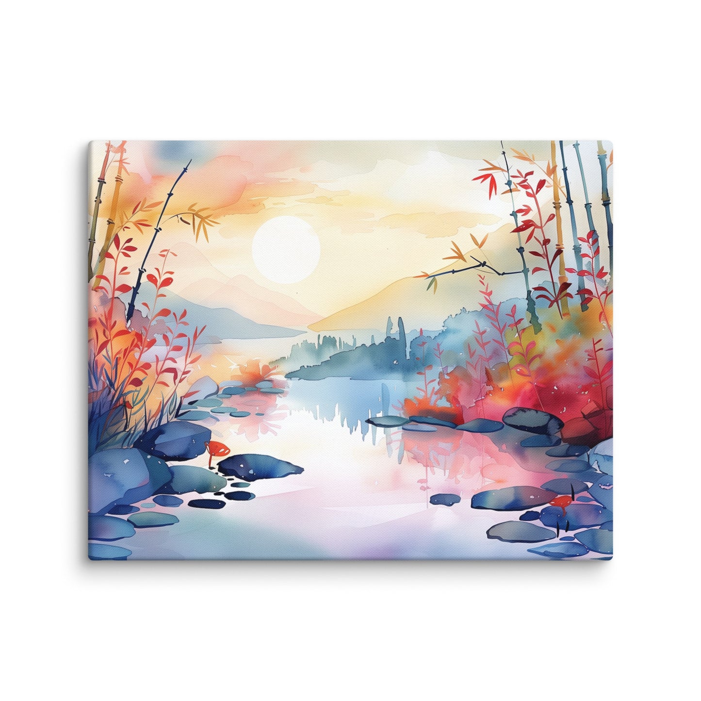 Tableau Zen Aquarelle Affiches, reproductions et œuvres graphiques Art Virtuoso M