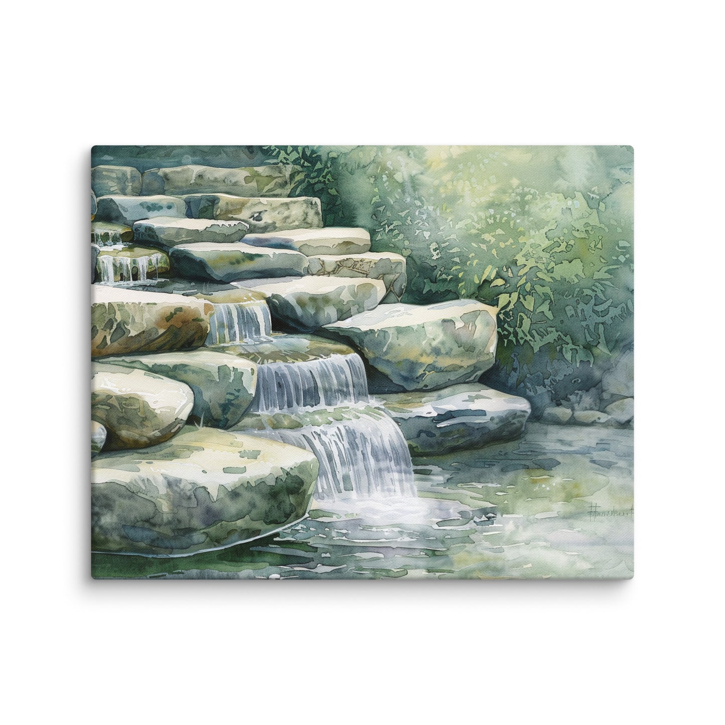 Tableau Cascade Zen Affiches, reproductions et œuvres graphiques Art Virtuoso M