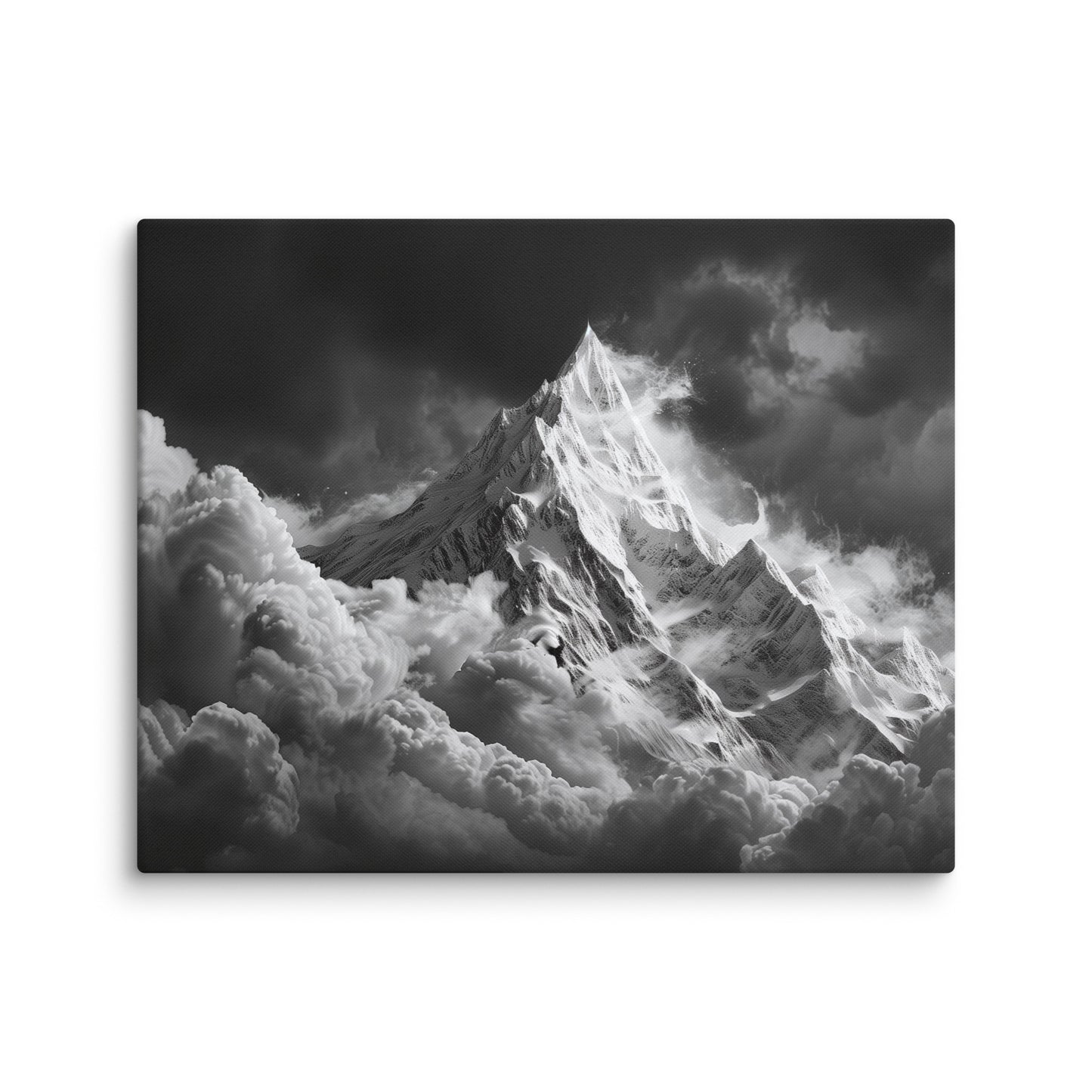 Tableau Montagne Noir et Blanc Affiches, reproductions et œuvres graphiques Art Virtuoso M