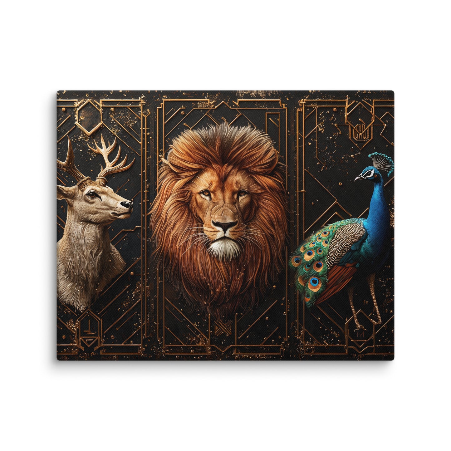 Tableau Art Deco Animaux Affiches, reproductions et œuvres graphiques Art Virtuoso M